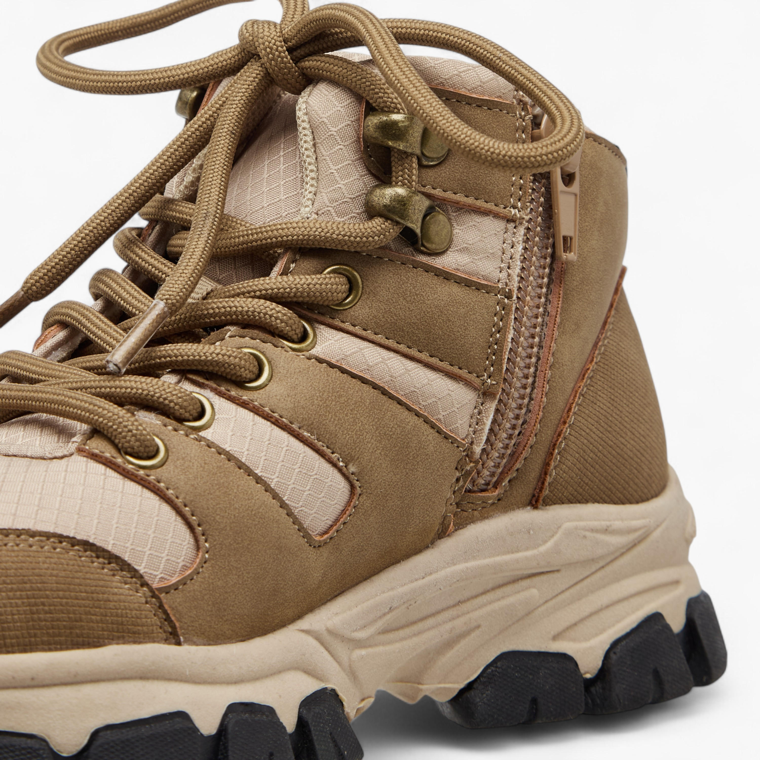 LBL by Shoexpress Colourblock Boots with Zip Closure-boys-shoes-boots-image-4
