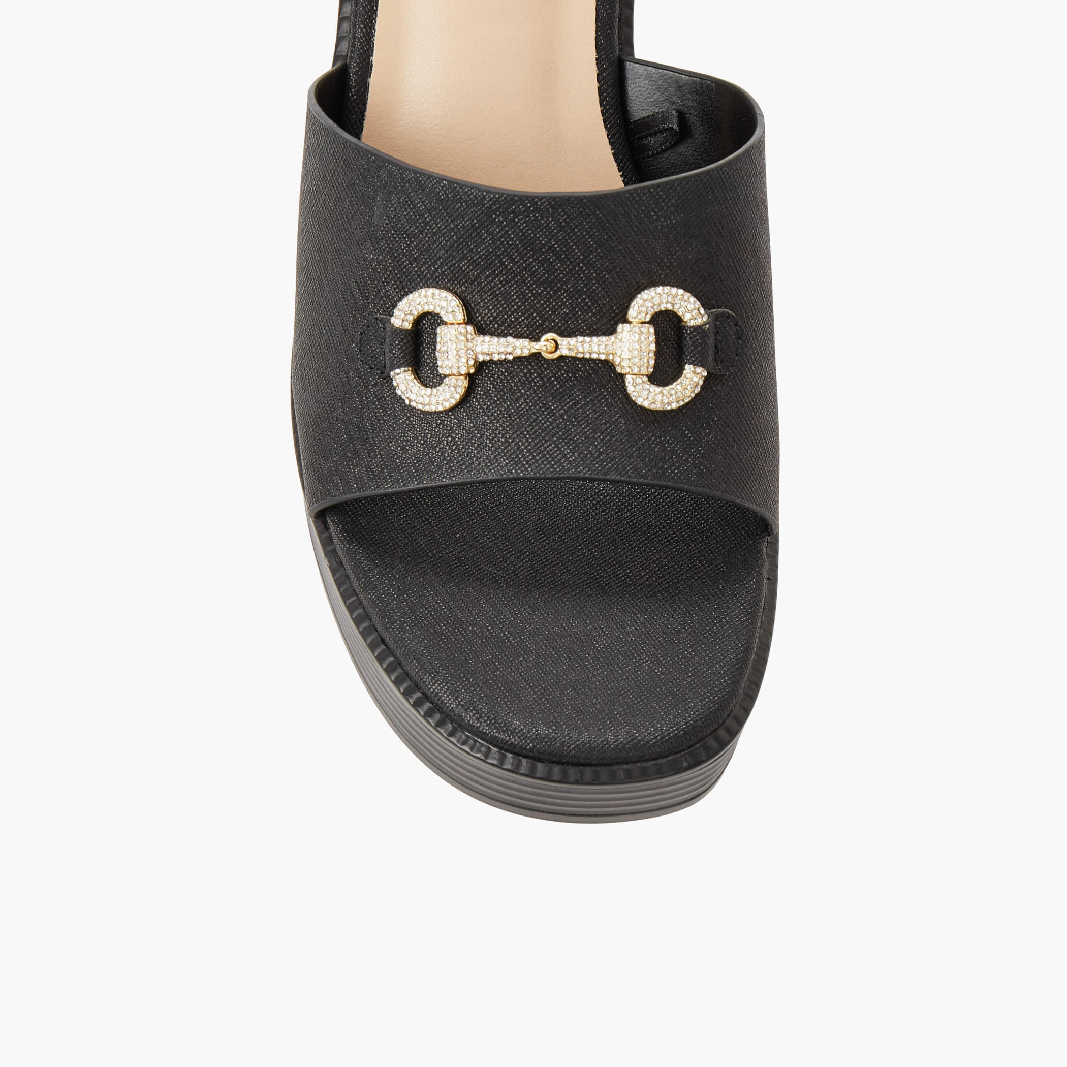 صندل معدني خفيف الوزن بكعب عريض وإبزيم مزين للنساء من شورستيب-women-shoes-sandals-heeled-image-5