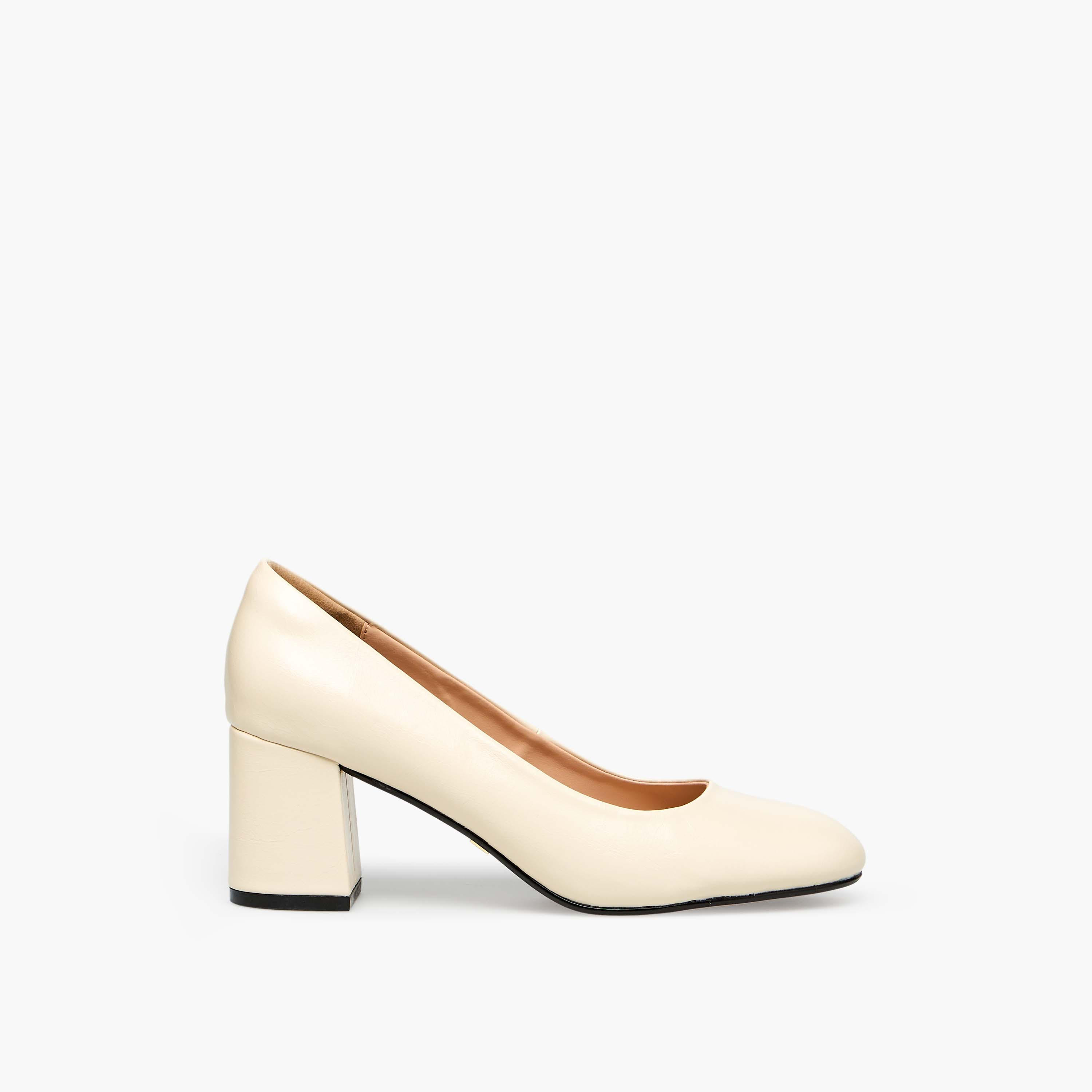 حذاء كلاسيكي بكعب عريض للنساء من سيليست-women-shoes-heels-image-3