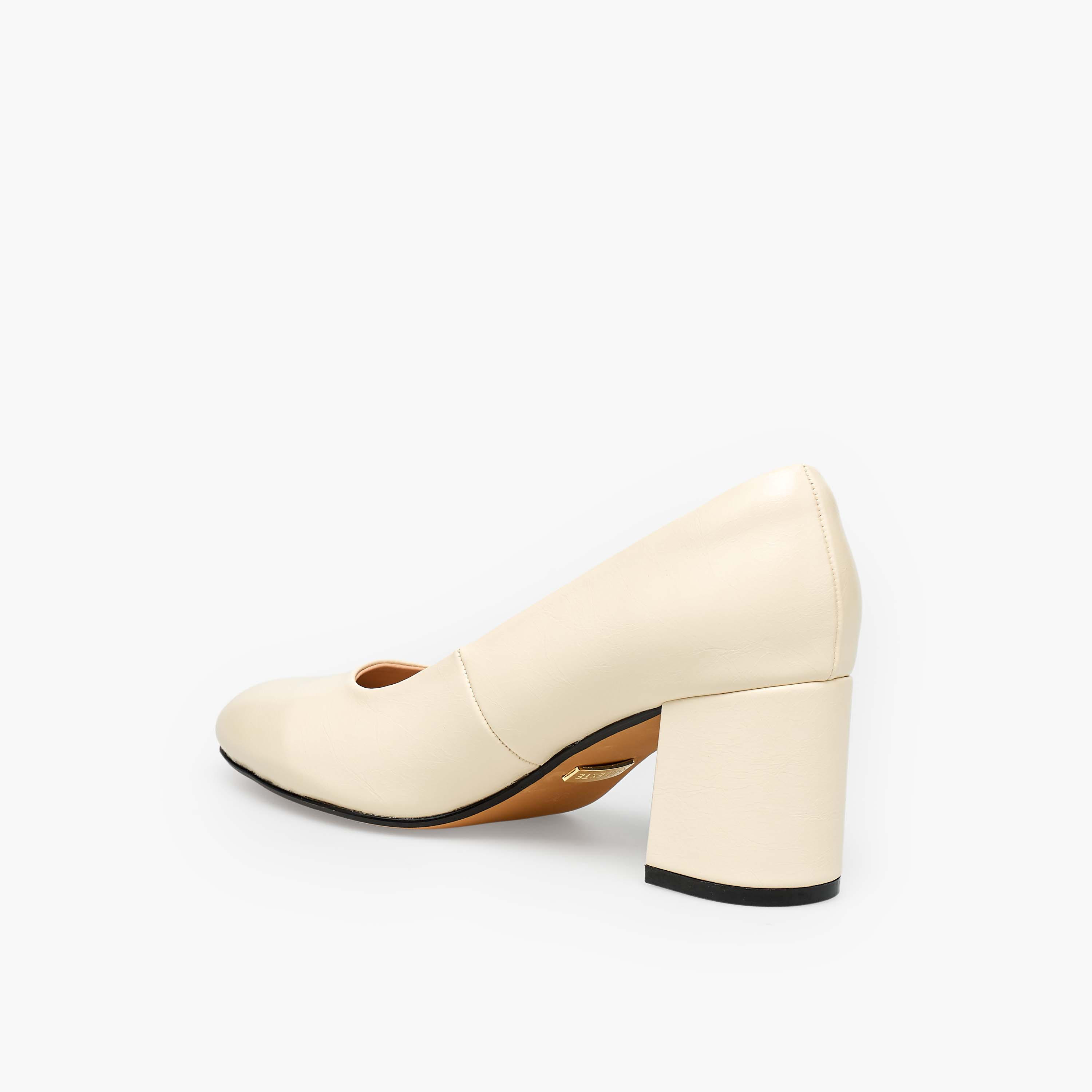 حذاء كلاسيكي بكعب عريض للنساء من سيليست-women-shoes-heels-image-5