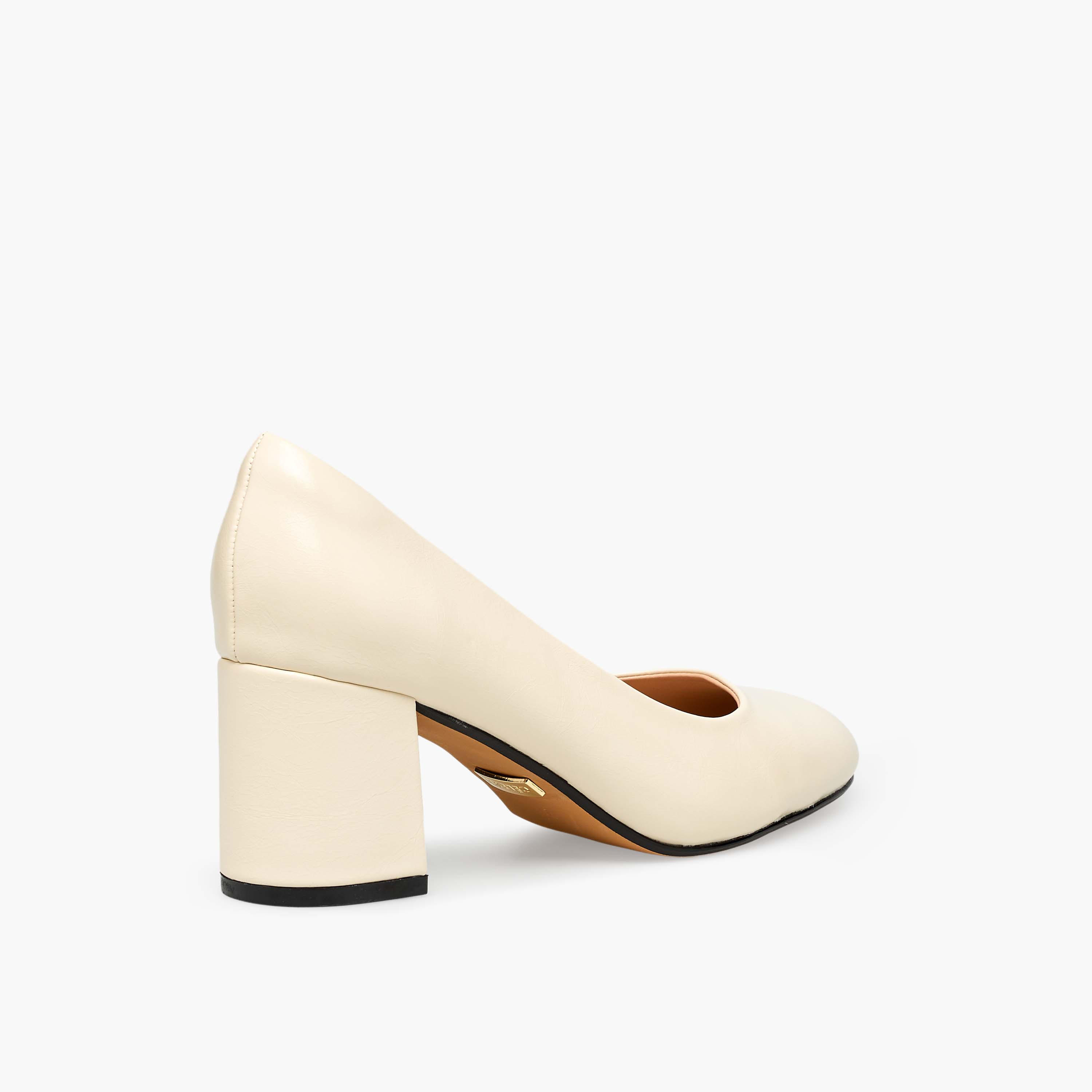 حذاء كلاسيكي بكعب عريض للنساء من سيليست-women-shoes-heels-image-6