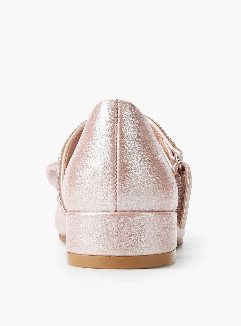 حذاء ماري جين مزين بفيونكة للبنات من سيليست-girls-shoes-maryjanes-image-4