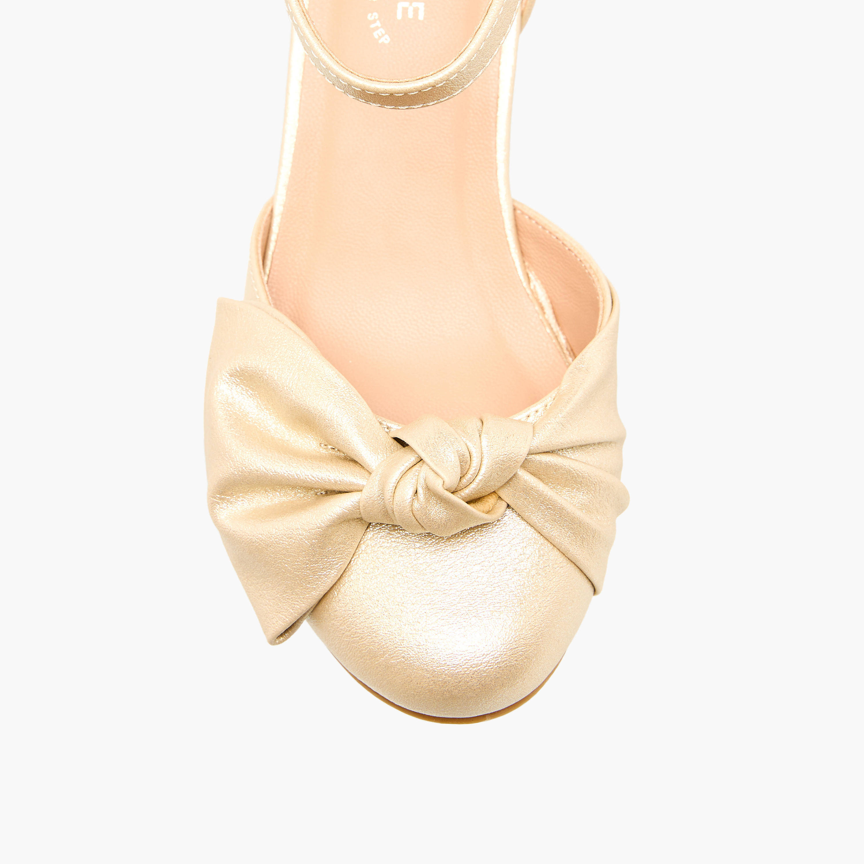Celeste Girls Block Heel Ankle Strap Shoes-girls-shoes-sandals-image-4