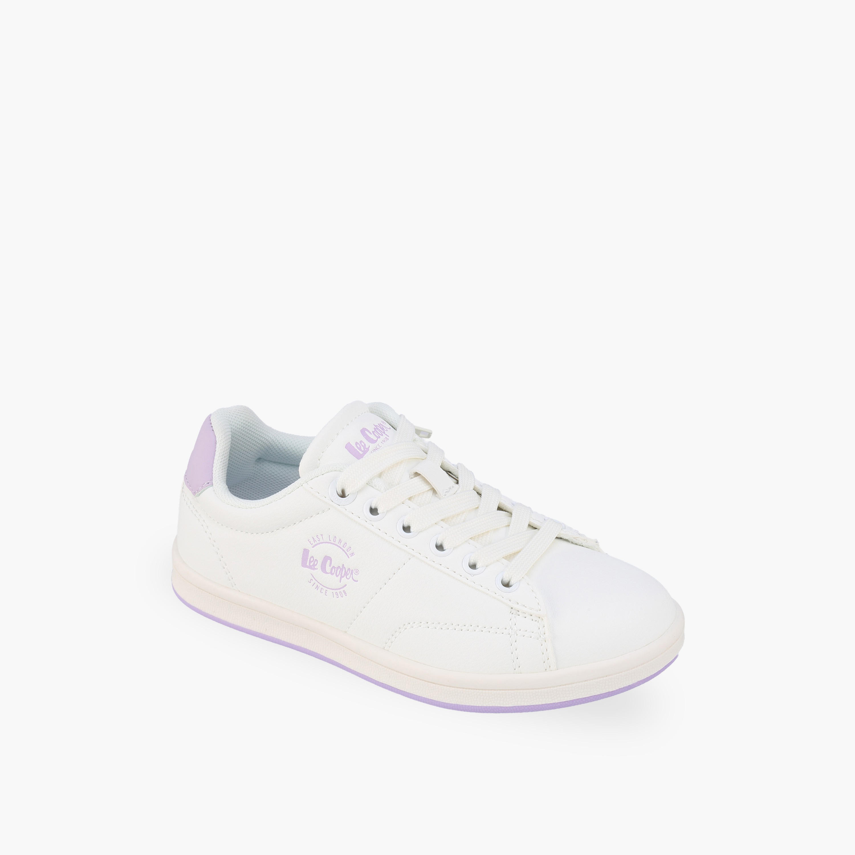 Lee Cooper Girls Lace-Up Ankle Sneakers-girls-shoes-sneakers-image-2