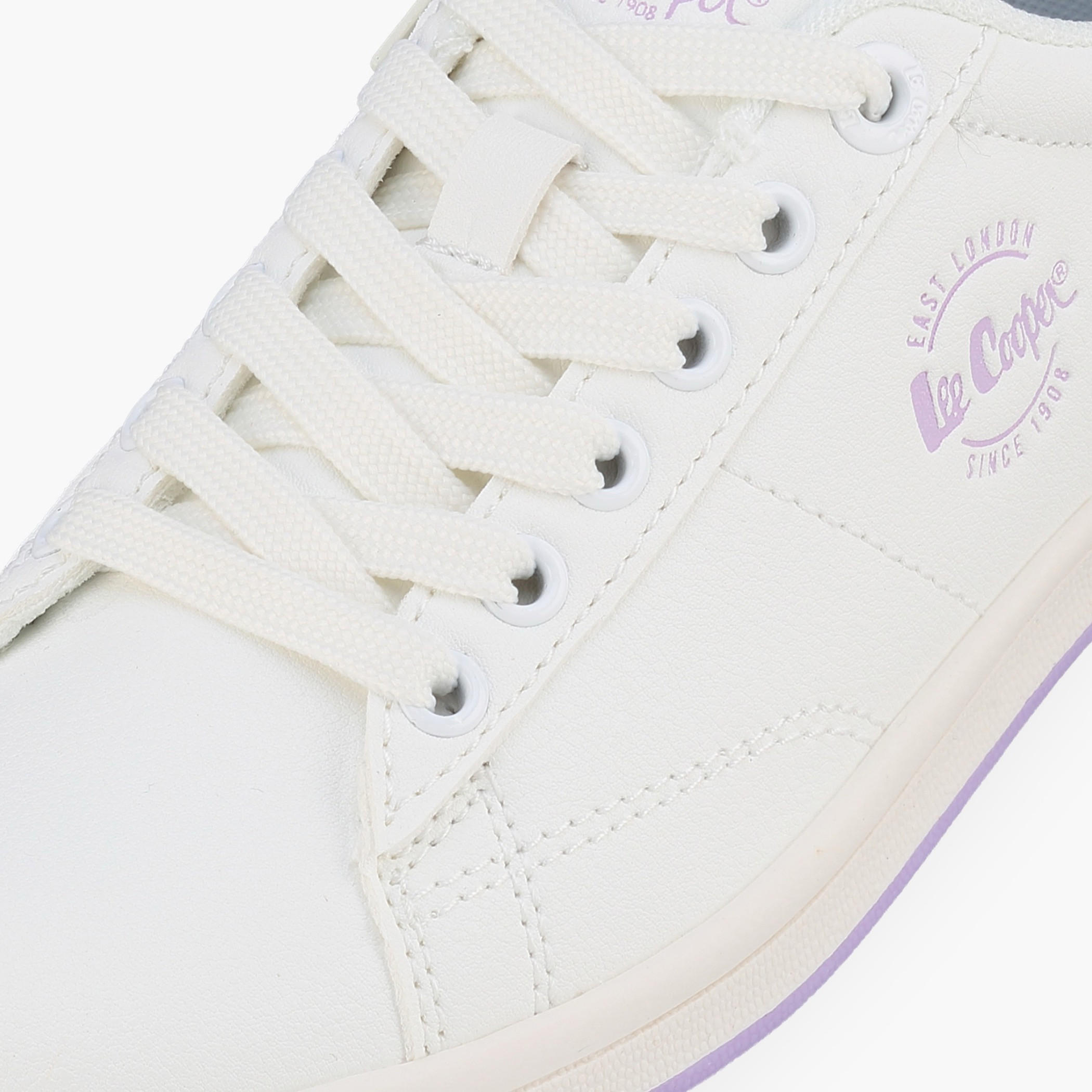 Lee Cooper Girls Lace-Up Ankle Sneakers-girls-shoes-sneakers-image-4