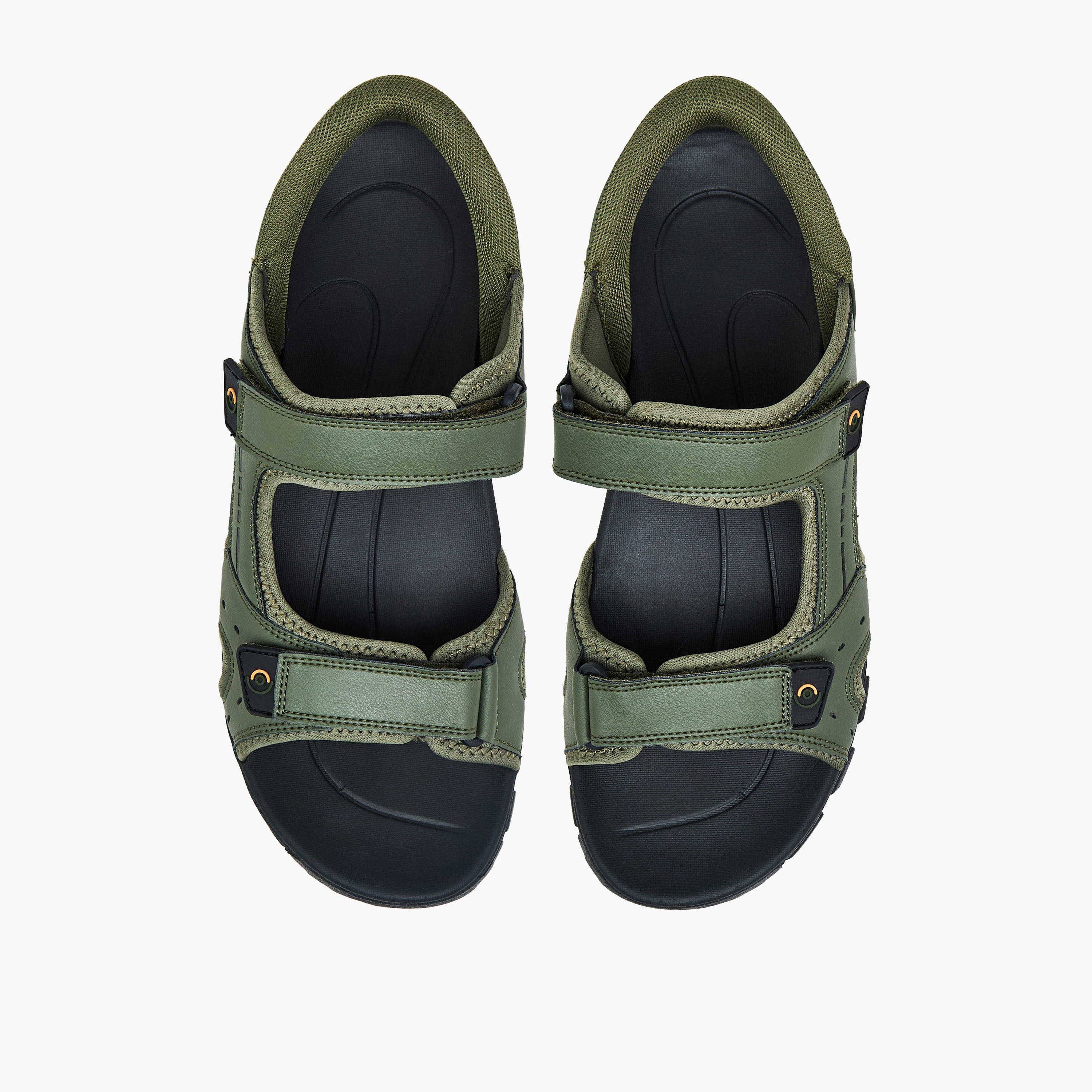 صندل مريح بشريط إغلاق لاصق  للرجال من لو كونفورت-men-shoes-sandals-image-1