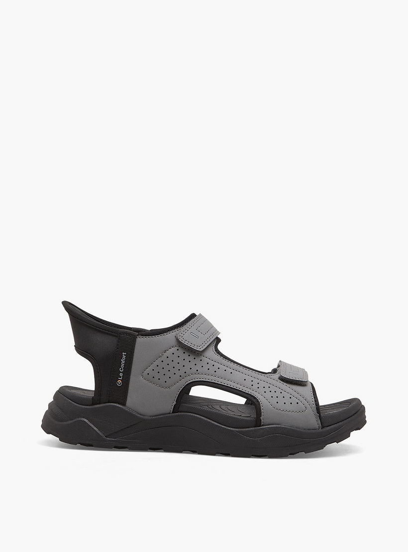 Le Confort Men Hook & Loop Comfort Sandals-men-shoes-sandals-image-2