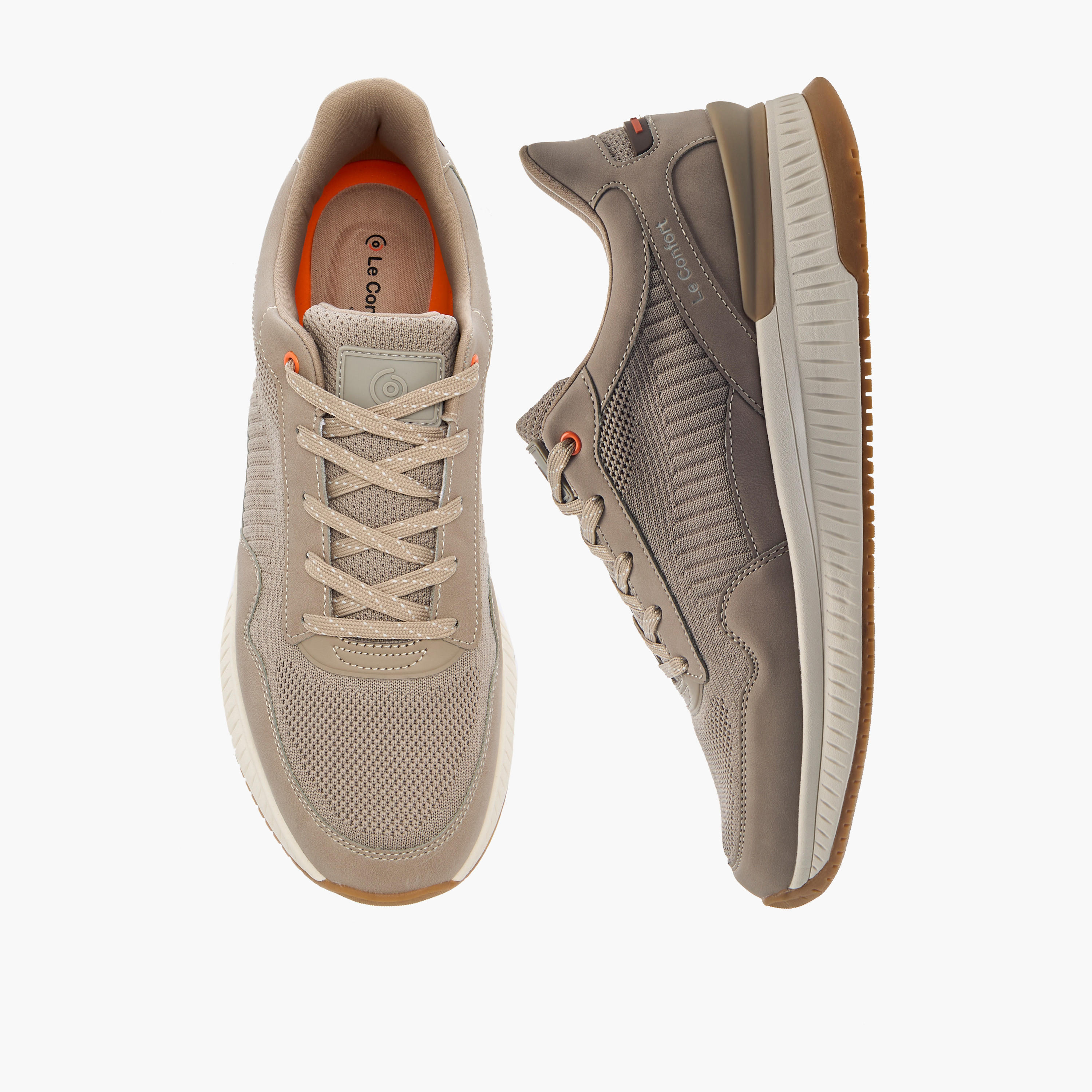 حذاء سنيكرز طول الكاحل برباط إغلاق للرجال من لو كونفورت-men-shoes-sneakers-image-1