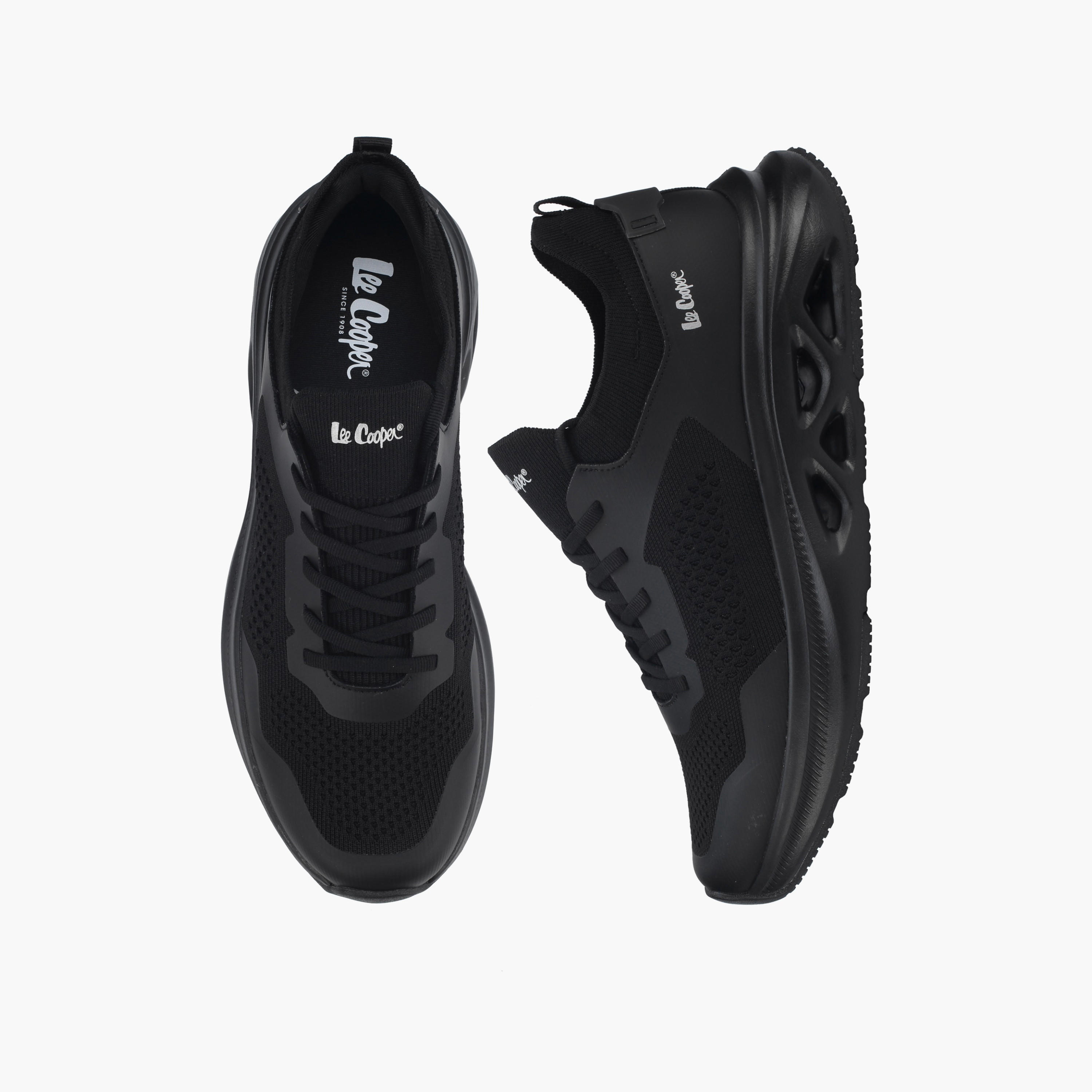 حذاء سنيكرز بطول الكاحل ورباط إغلاق للرجال من لي كوبر-men-shoes-sneakers-image-1