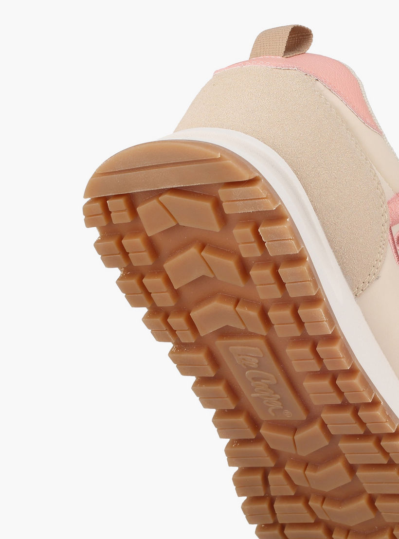 حذاء سنيكرز طول الكاحل برباط وتطريز الشعار للنساء من لي كوبر-women-shoes-sneakers-image-5