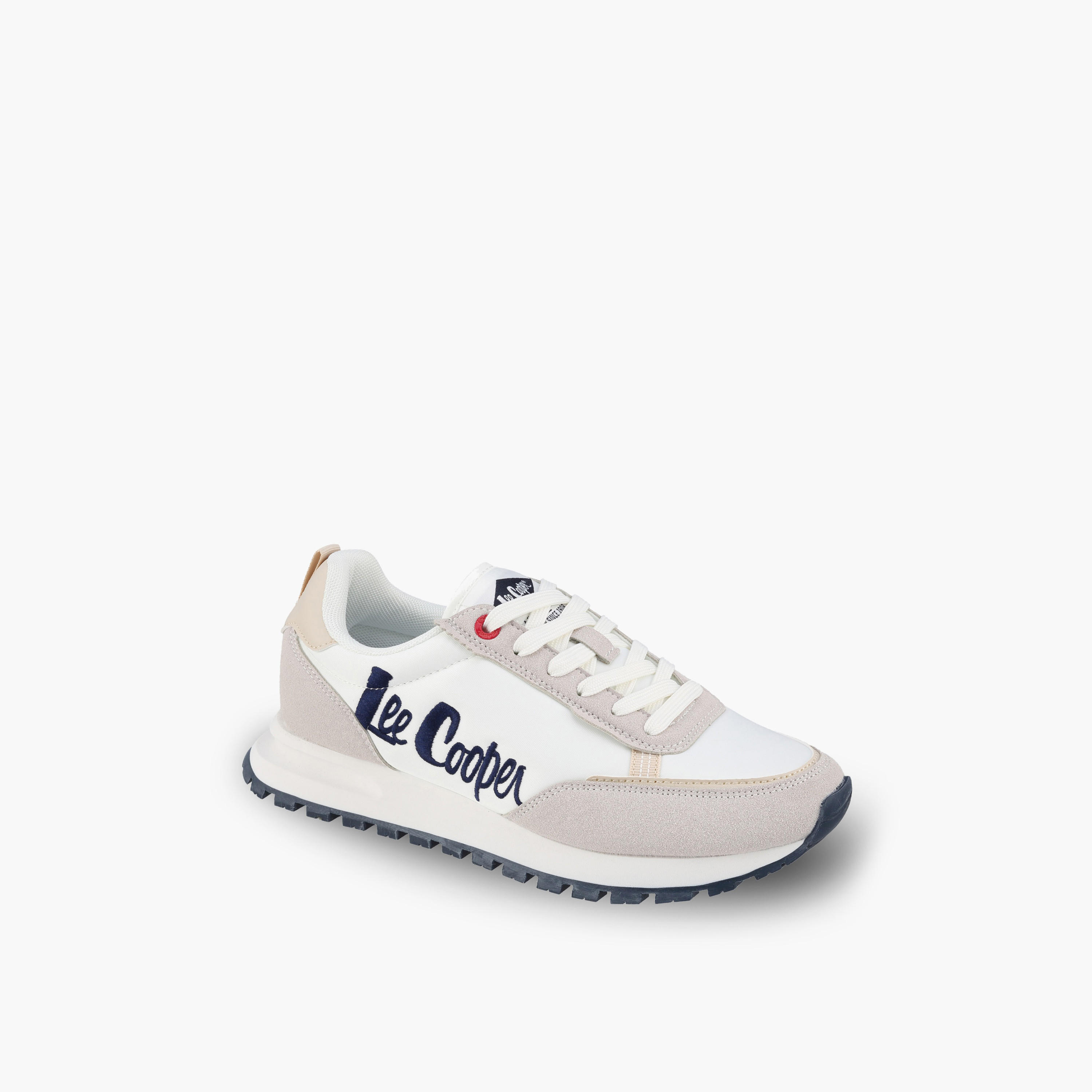 حذاء سنيكرز طول الكاحل برباط وتطريز الشعار للنساء من لي كوبر-women-shoes-sneakers-image-2
