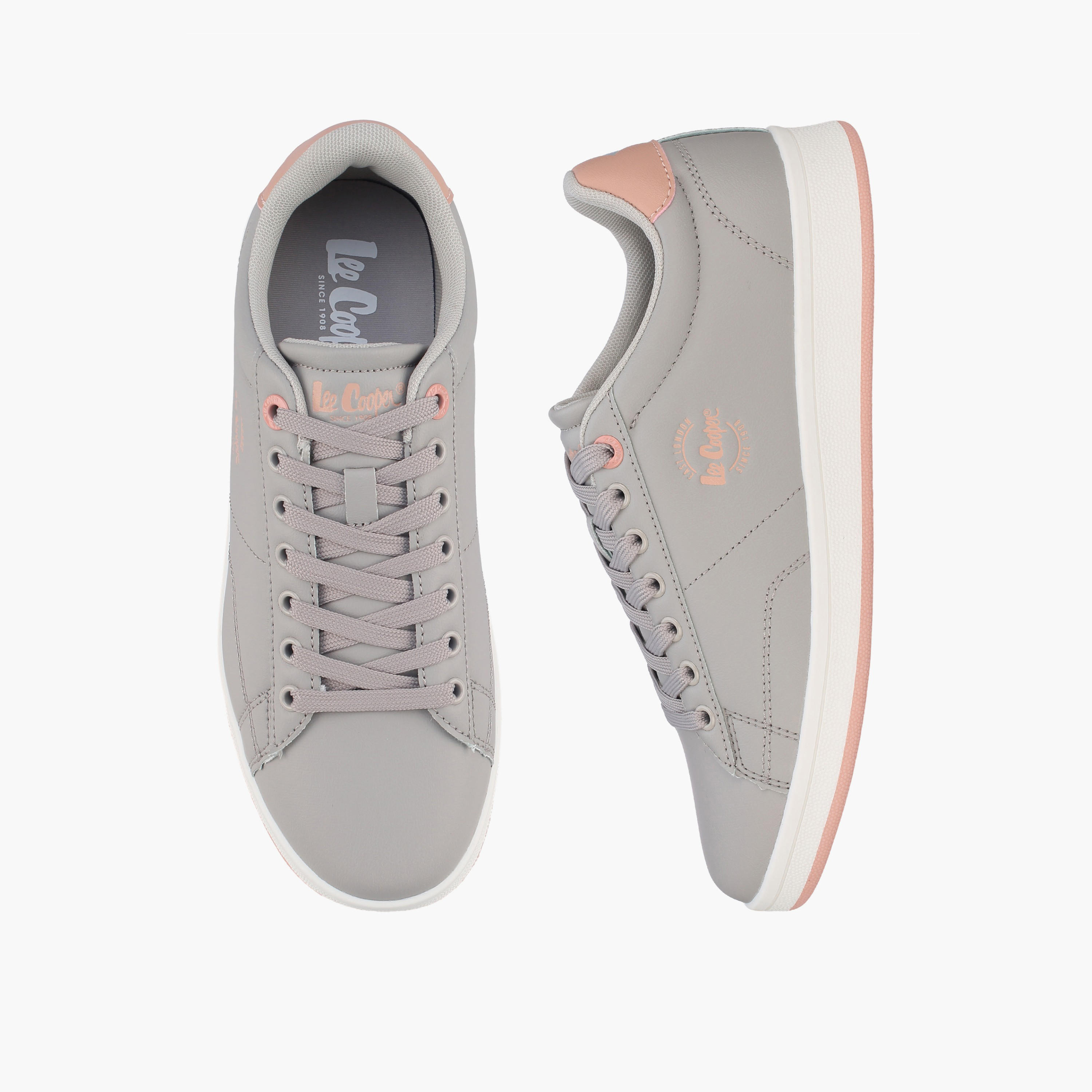 Lee Cooper Women Lace-Up Ankle Sneakers-women-shoes-sneakers-image-1