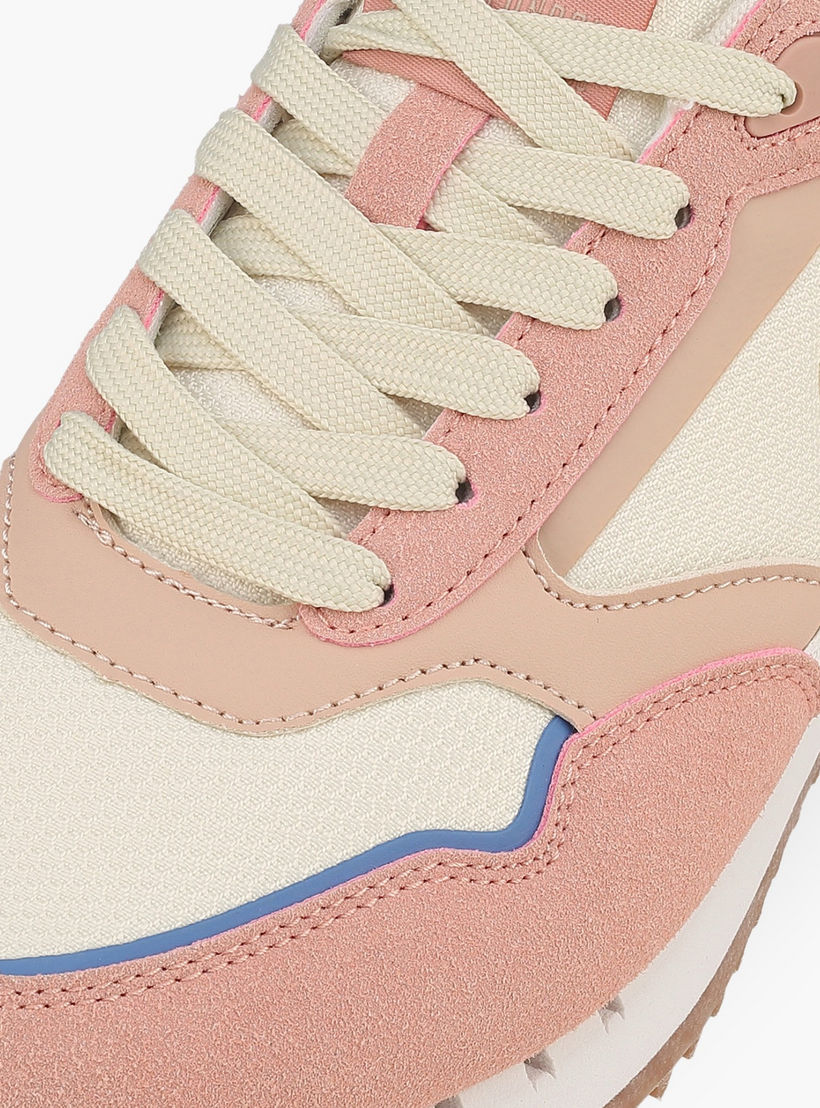 حذاء سنيكرز كاحل بقوالب ملونة ورباط للنساء من لي كوبر-women-shoes-sneakers-image-4