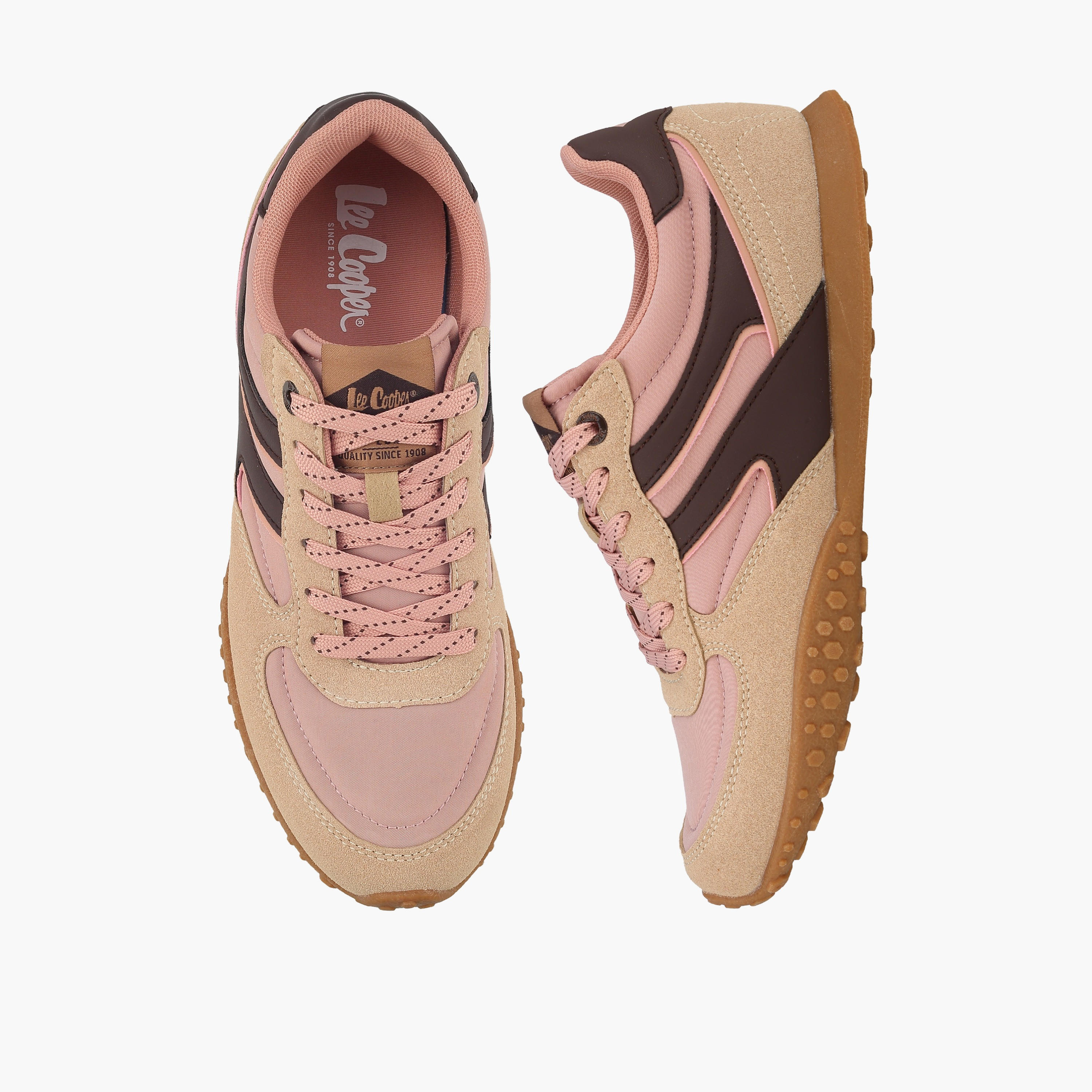حذاء سنيكرز برباط وقوالب ملونة للنساء من لي كوبر-women-shoes-sneakers-image-1