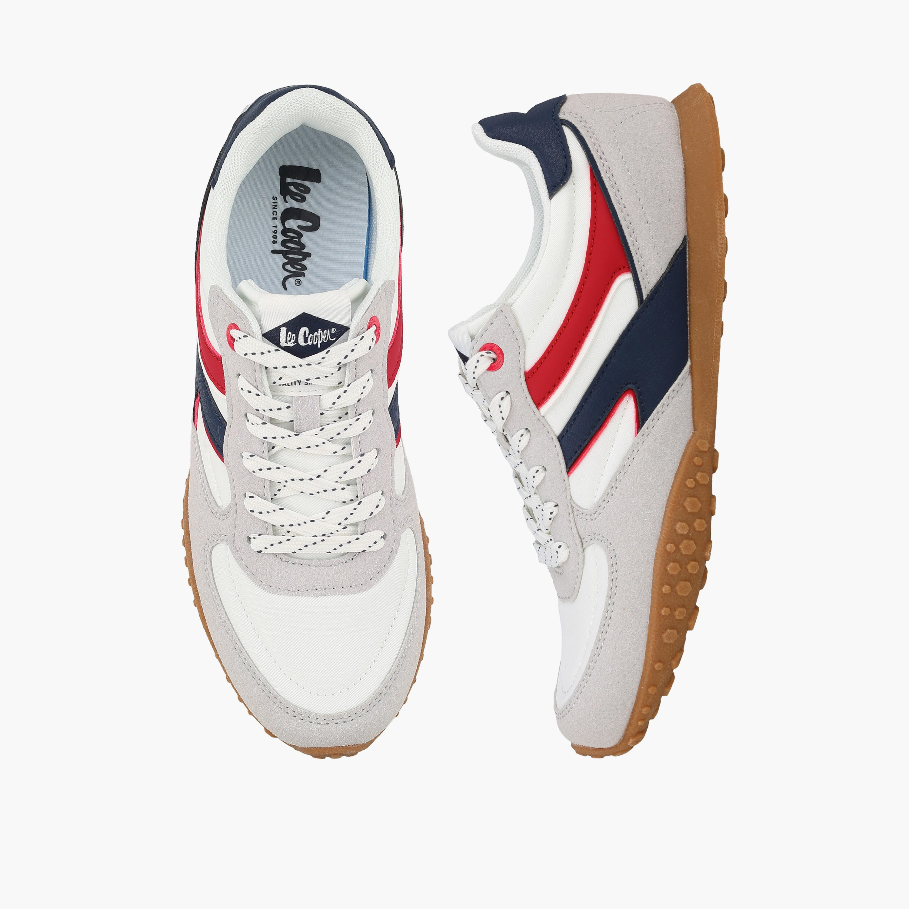 Lee Cooper Women Colourblock Lace-Up Sneakers-women-shoes-sneakers-image-1