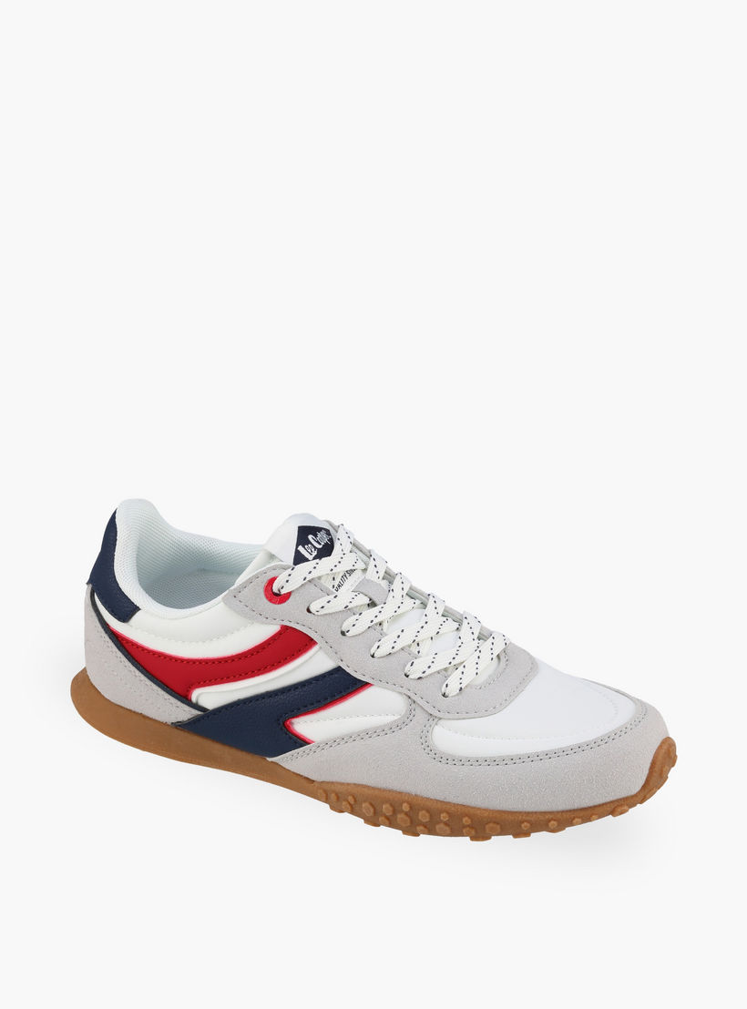 Lee Cooper Women Colourblock Lace-Up Sneakers-women-shoes-sneakers-image-2