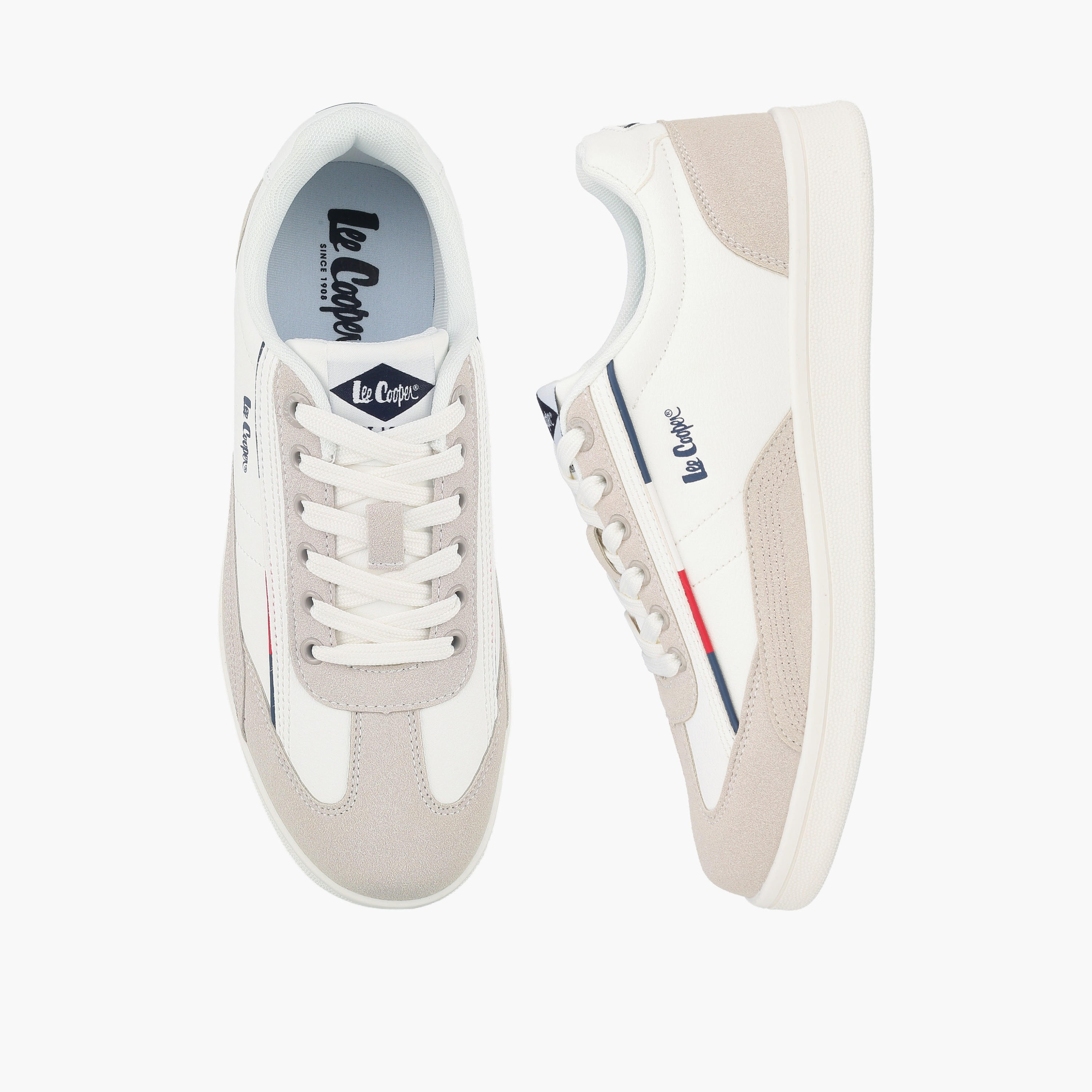 حذاء سنيكرز برباط إغلاق وطبعات شعار للنساء من لي كوبر-women-shoes-sneakers-image-1