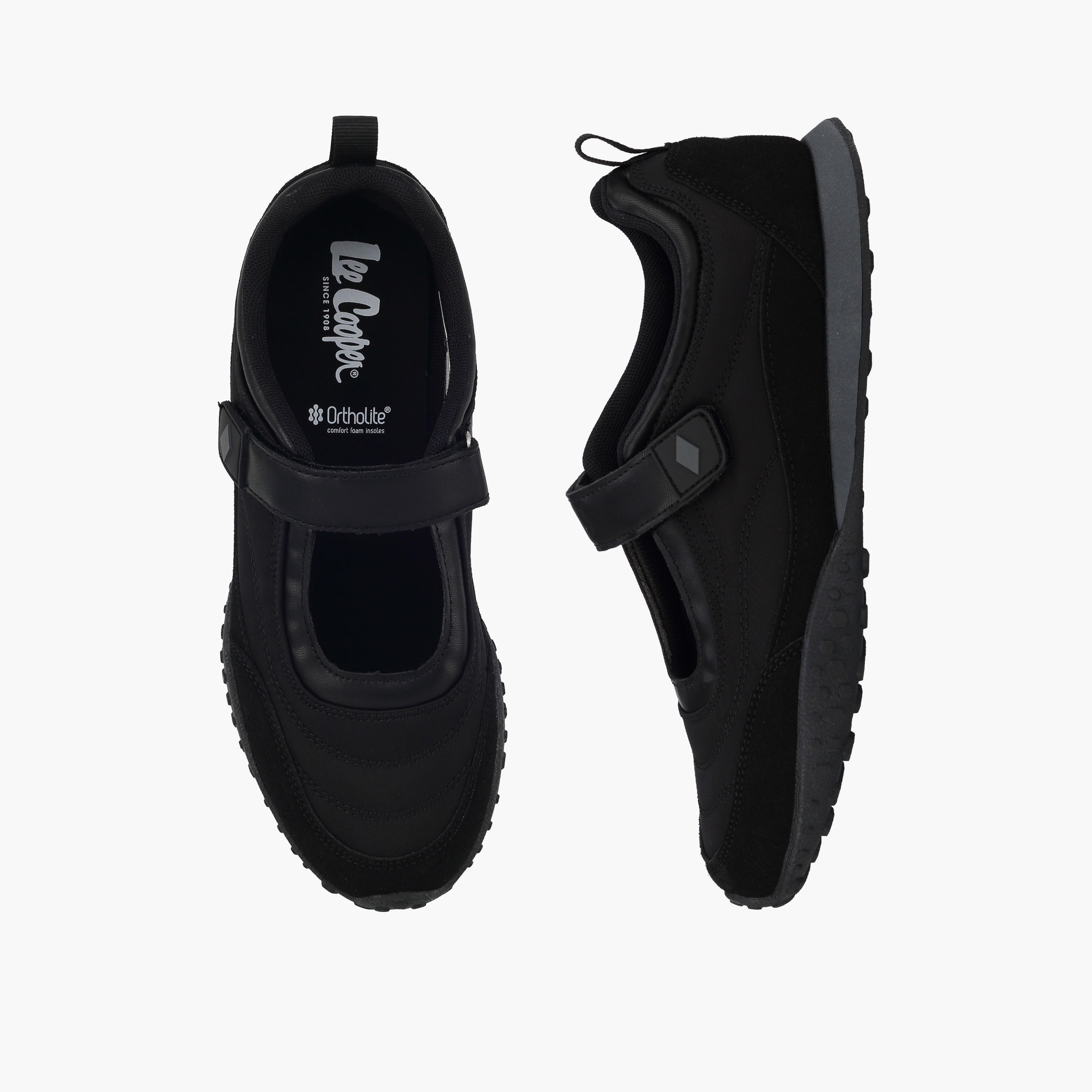 Lee Cooper Women Hook & Loop Sneakers-women-shoes-ballerinas-image-1