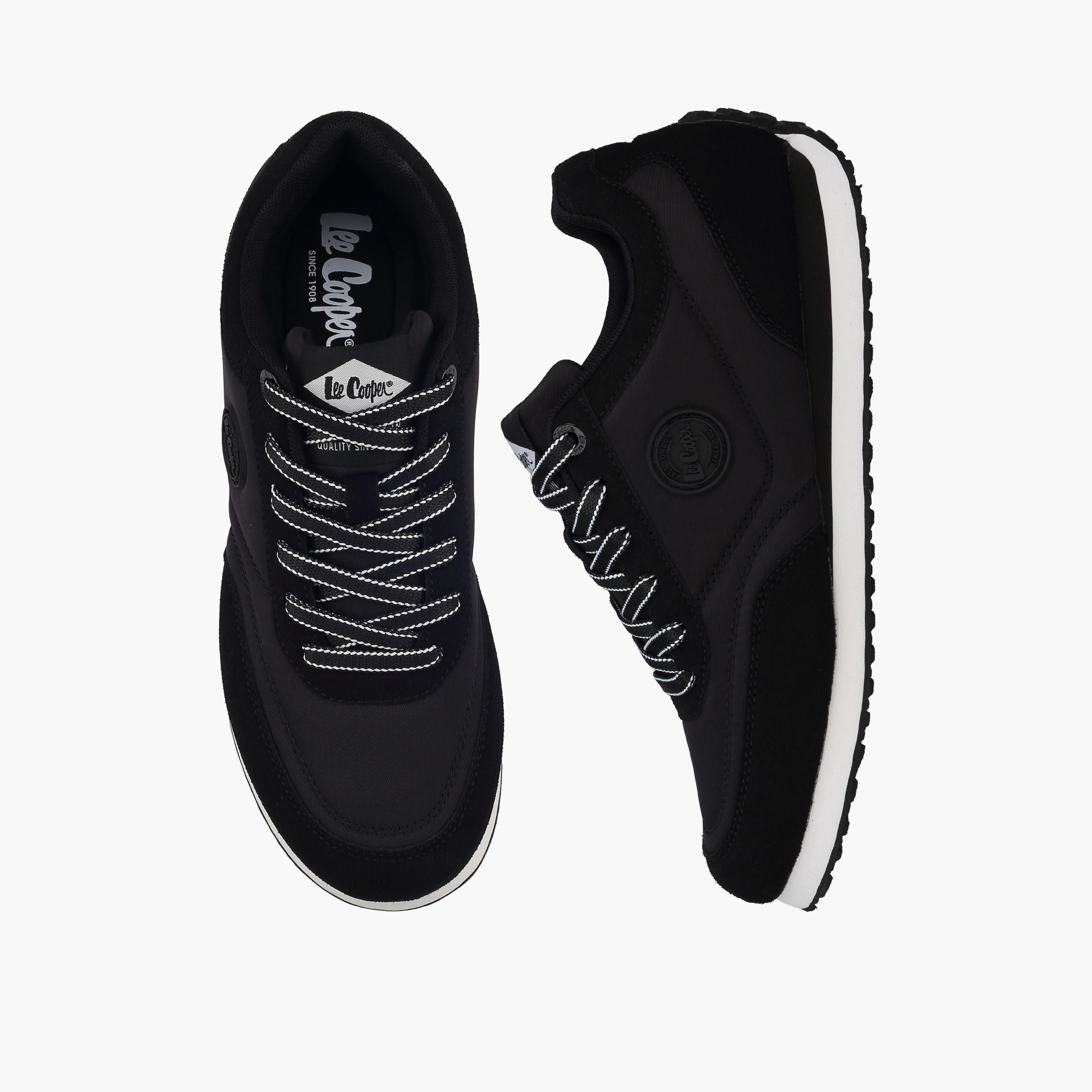Lee Cooper Women Lace-Up Ankle Sneakers-women-shoes-sneakers-image-1