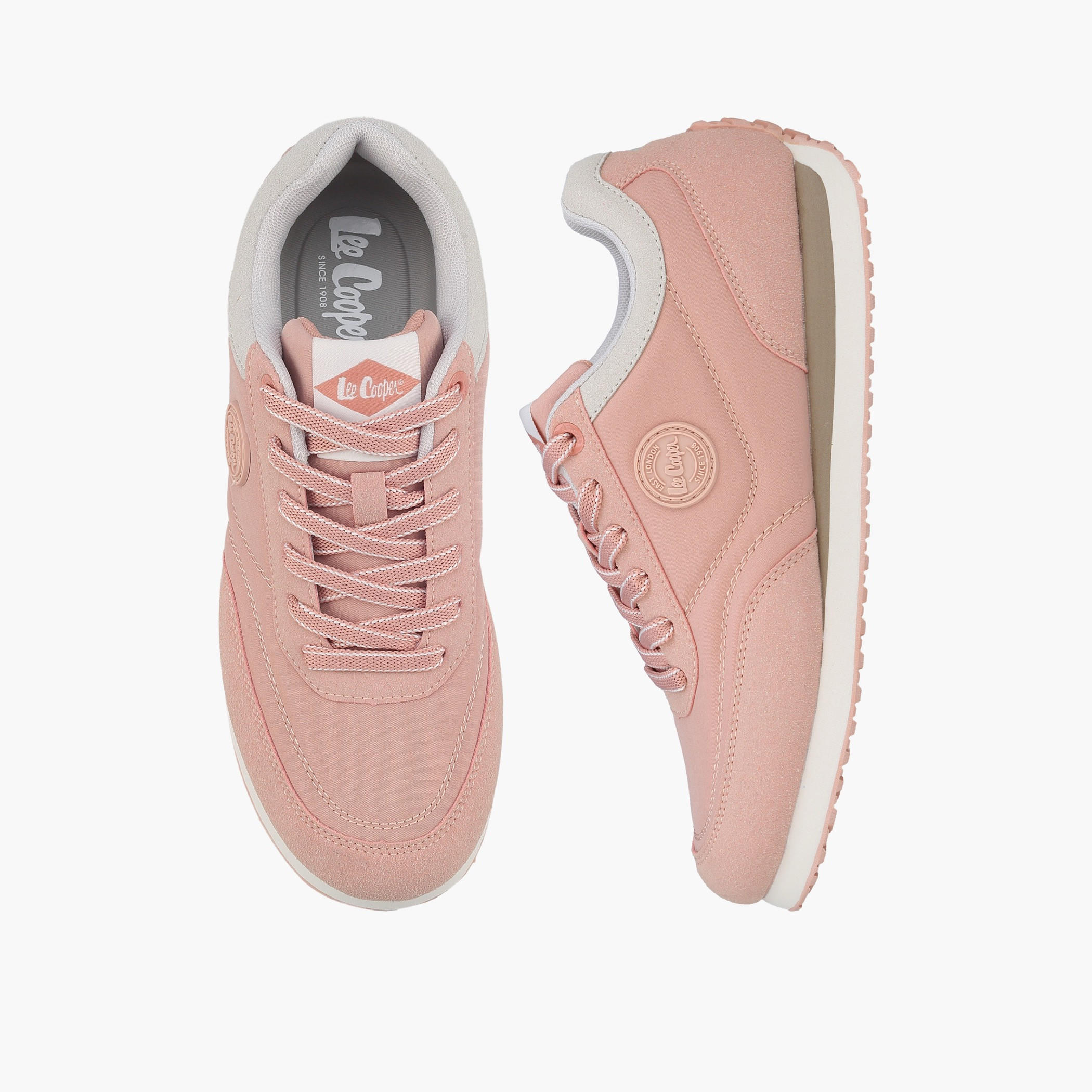 Lee Cooper Women Lace-Up Ankle Sneakers-women-shoes-sneakers-image-1