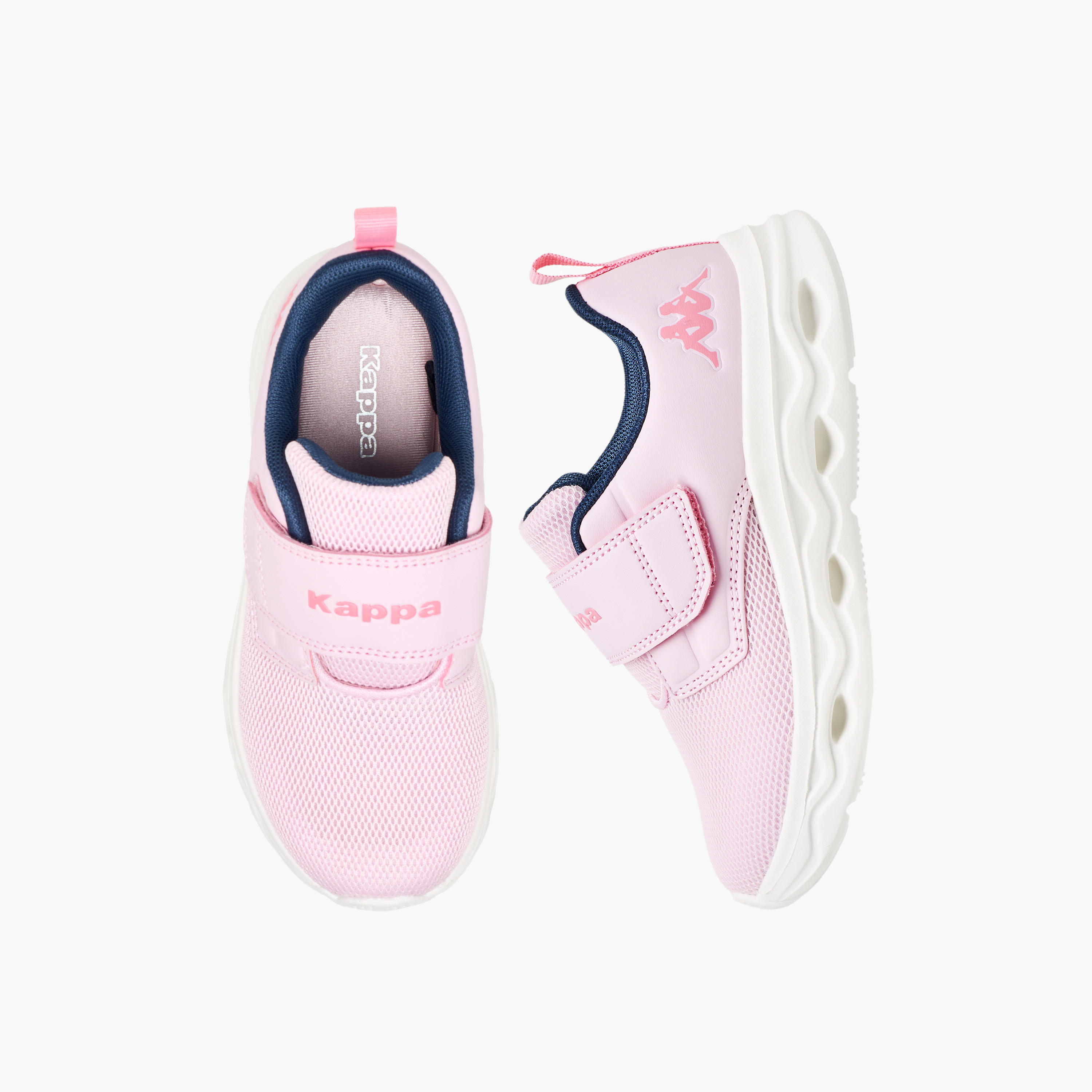 Kappa Girls Hook & Loop Sports Shoes-sports-girls-shoes-image-1