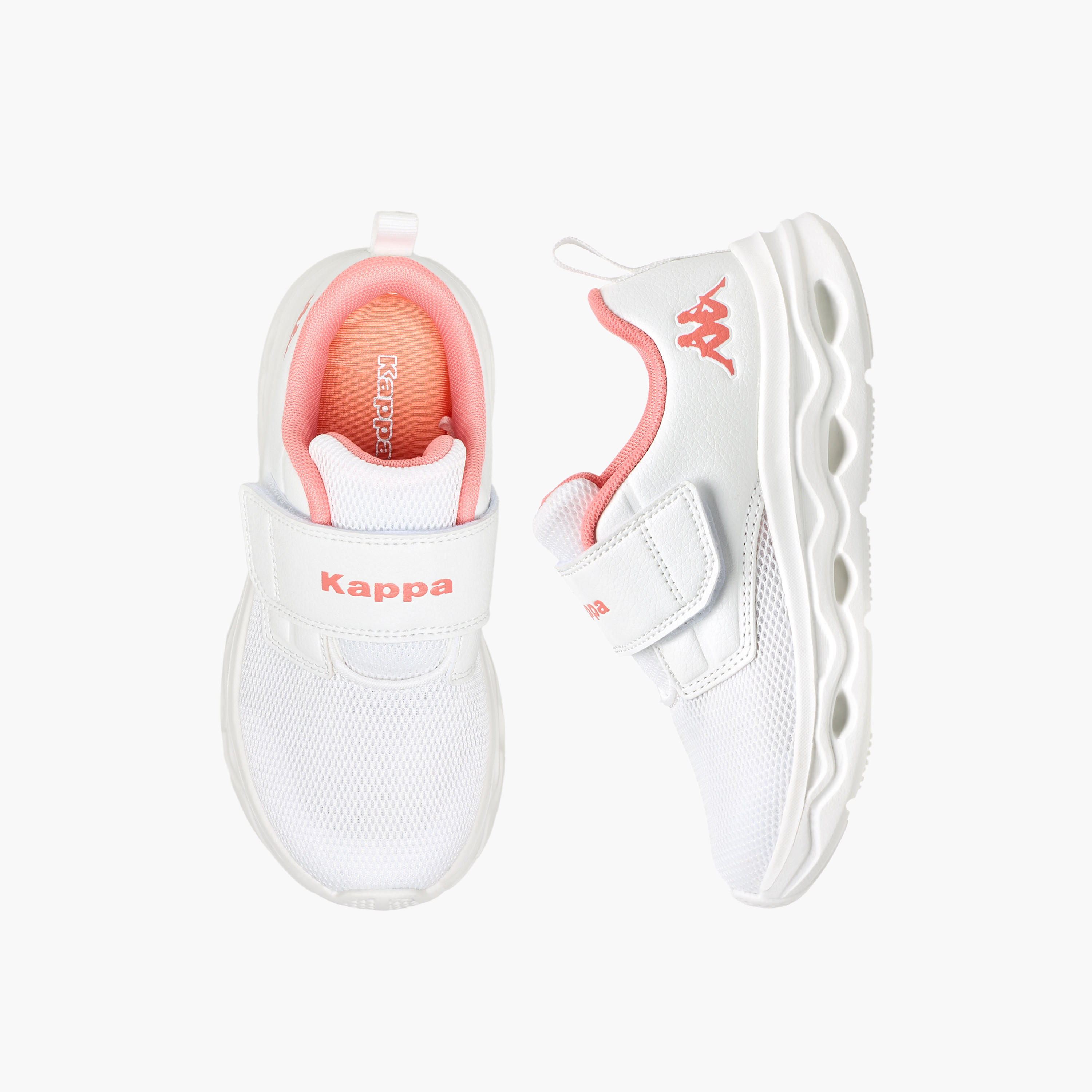 Kappa Girls Hook & Loop Sports Shoes-sports-girls-shoes-image-1