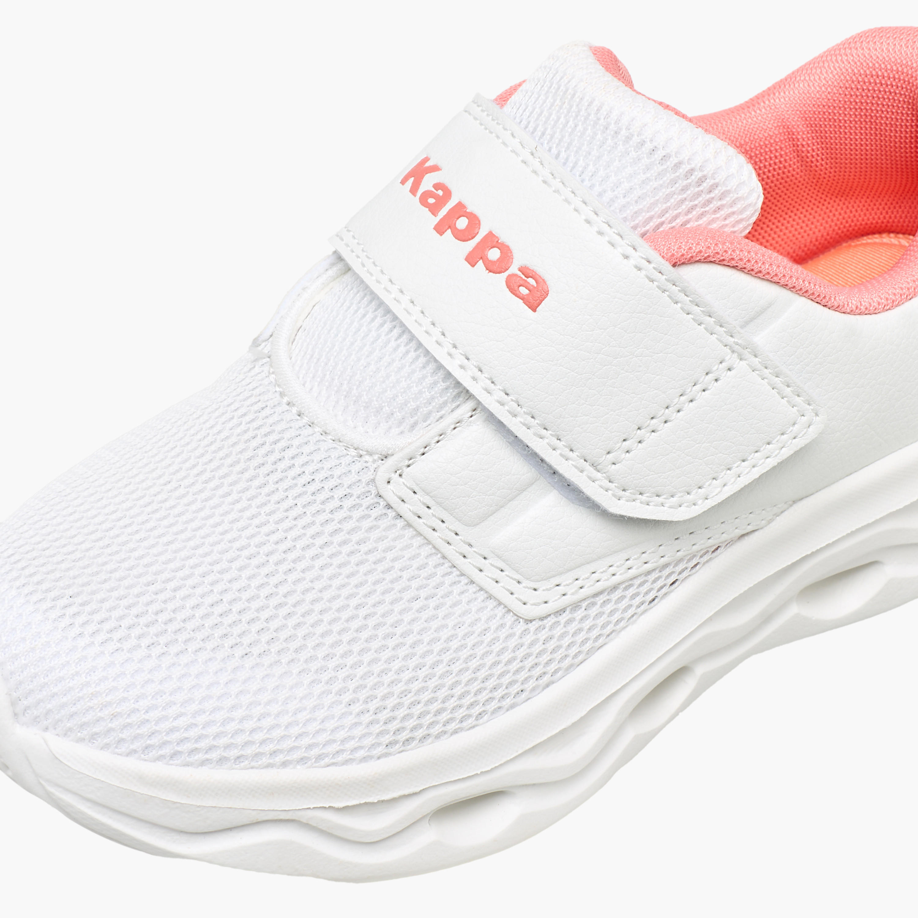 Kappa Girls Hook & Loop Sports Shoes-sports-girls-shoes-image-4