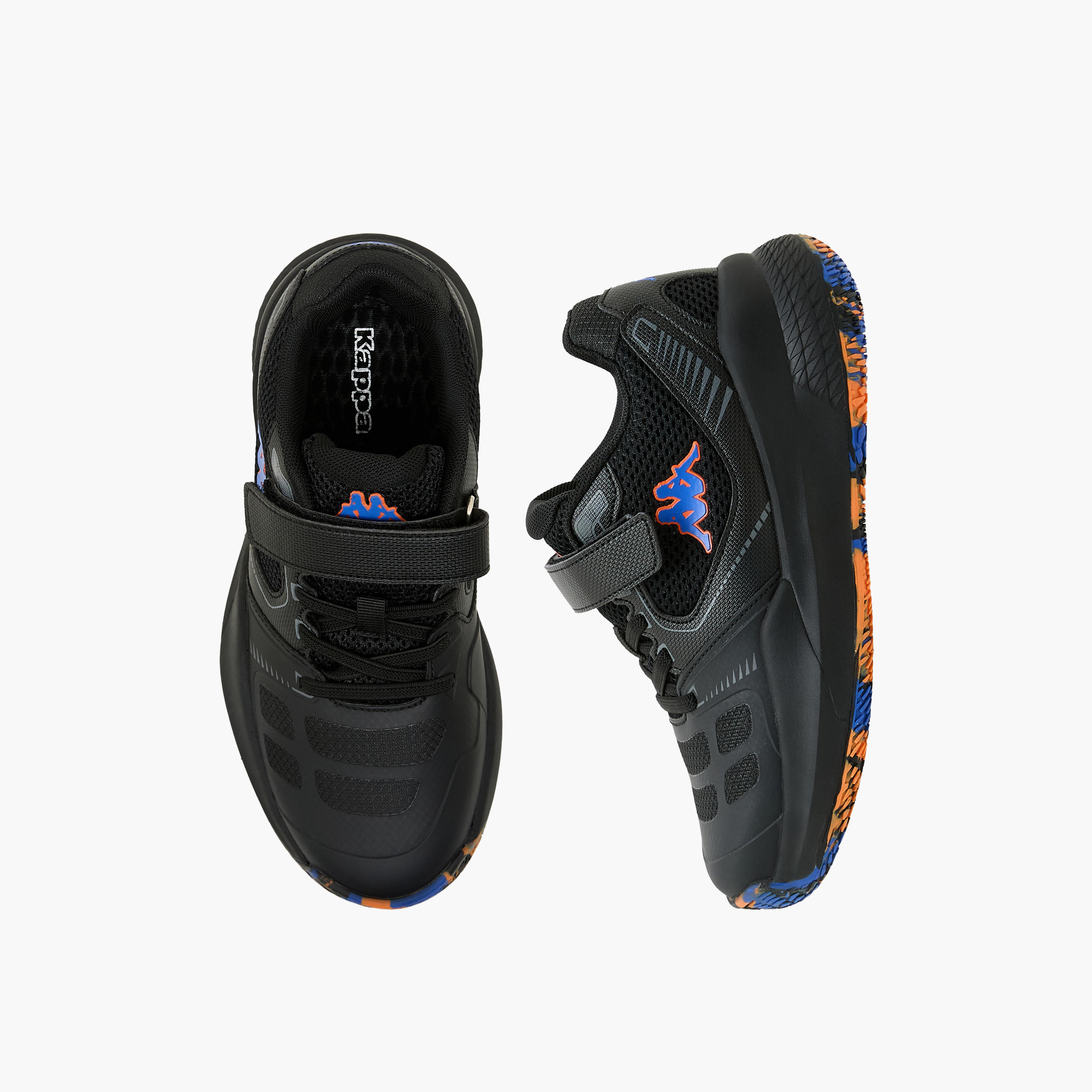 Kappa Boys Hook & Loop Padel Sports Shoes-boys-shoes-sports-image-1