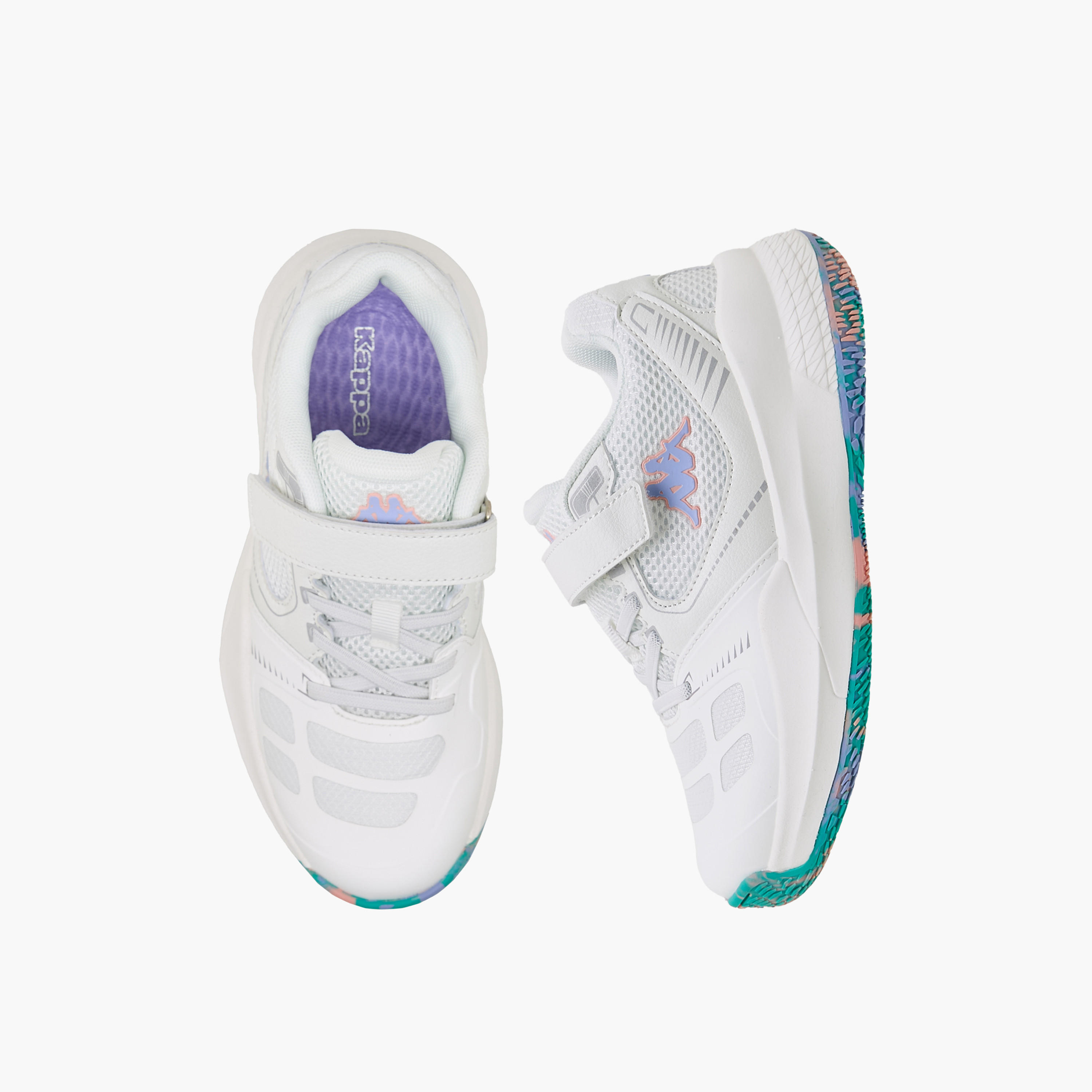Kappa Girls Hook & Loop Padel Shoes-girls-shoes-sports-image-1