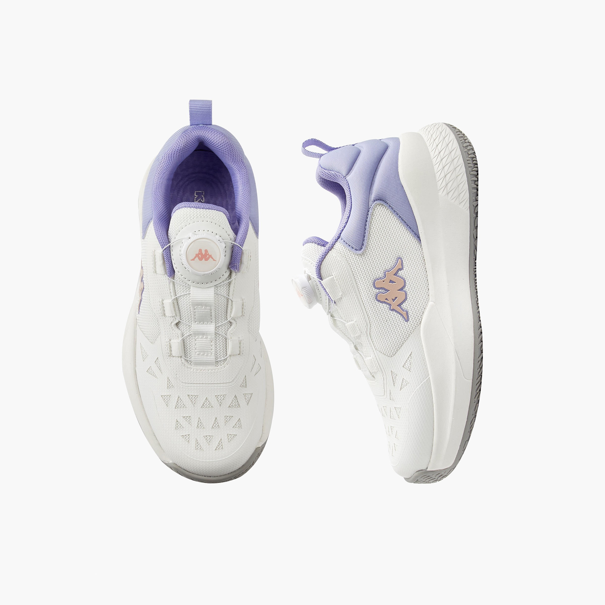 Kappa Girls' Rotating Buckle Padel Shoes with Pull Tab-girls-shoes-sports-image-1