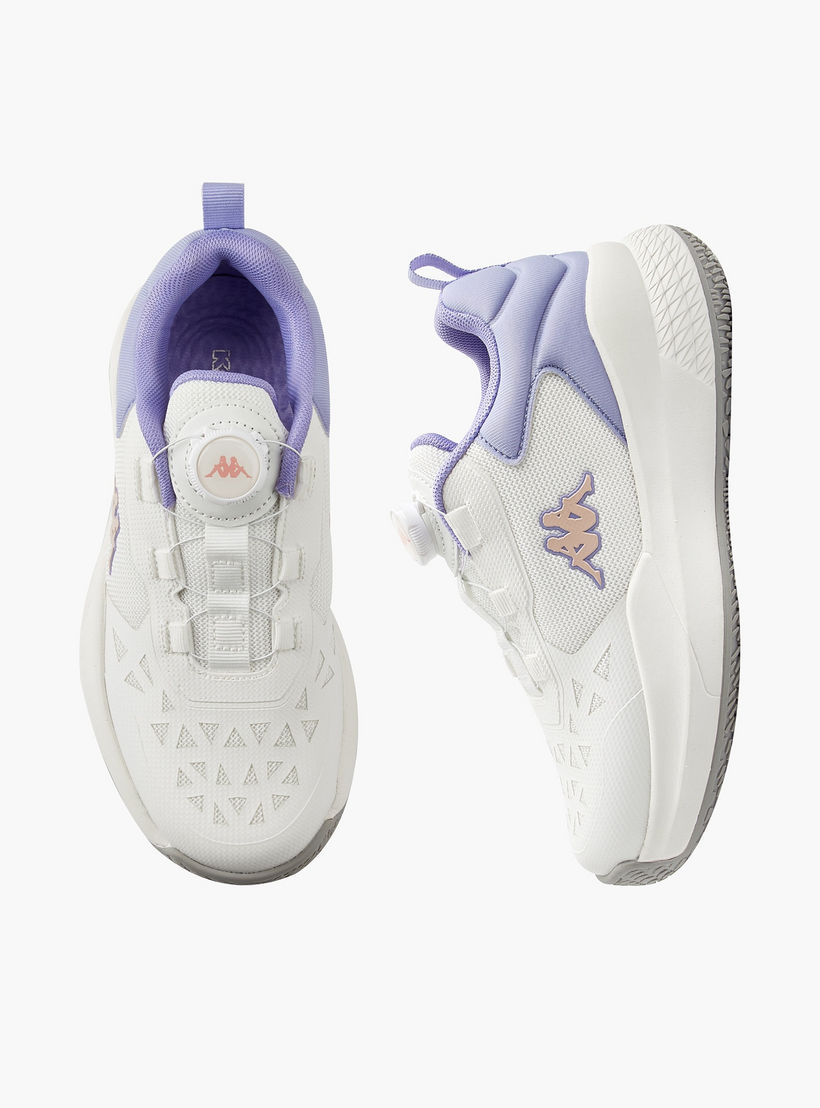 Kappa Girls' Rotating Buckle Padel Shoes with Pull Tab-girls-shoes-sports-image-1