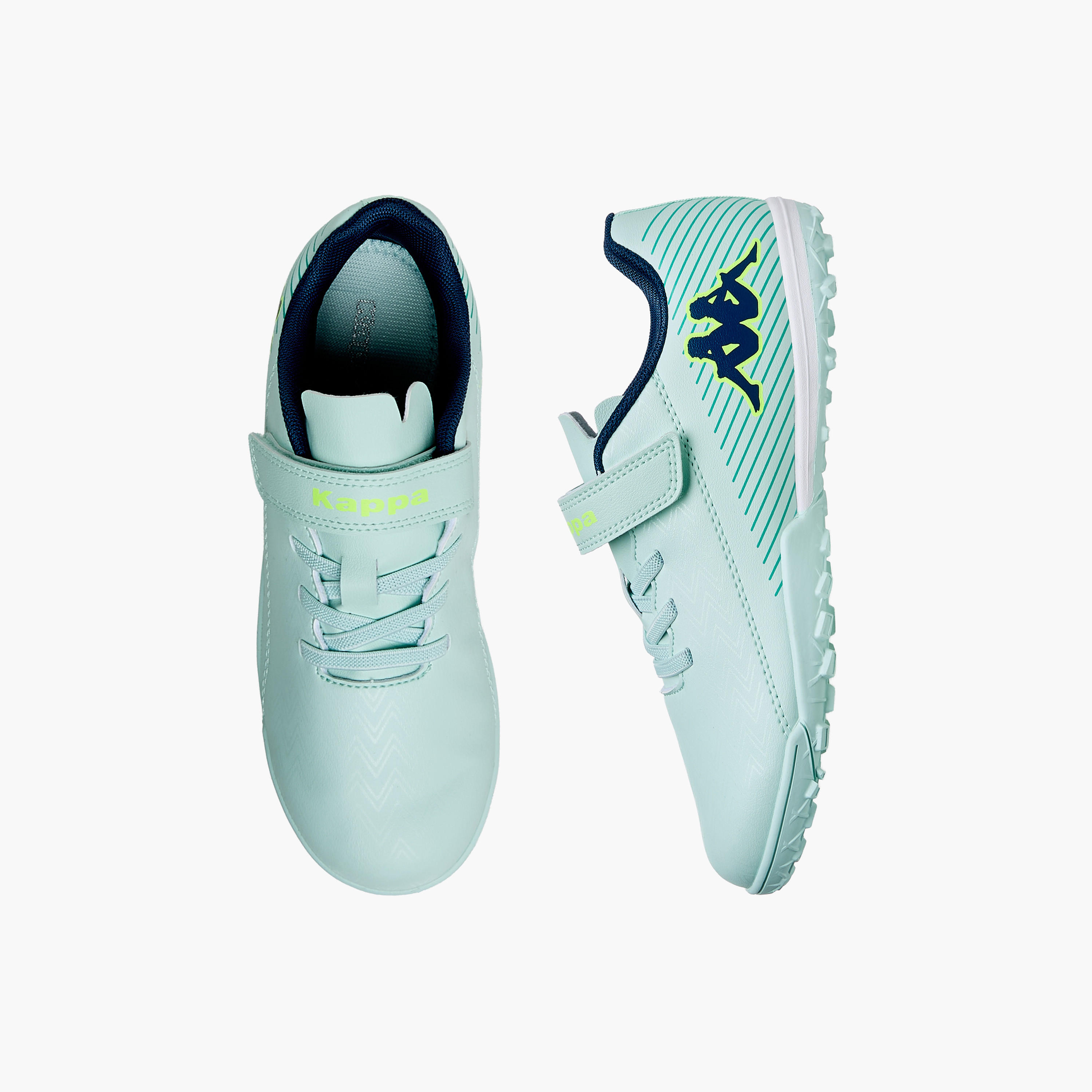 Kappa Girls Hook & Loop Football Turf Shoes-sports-girls-shoes-image-1