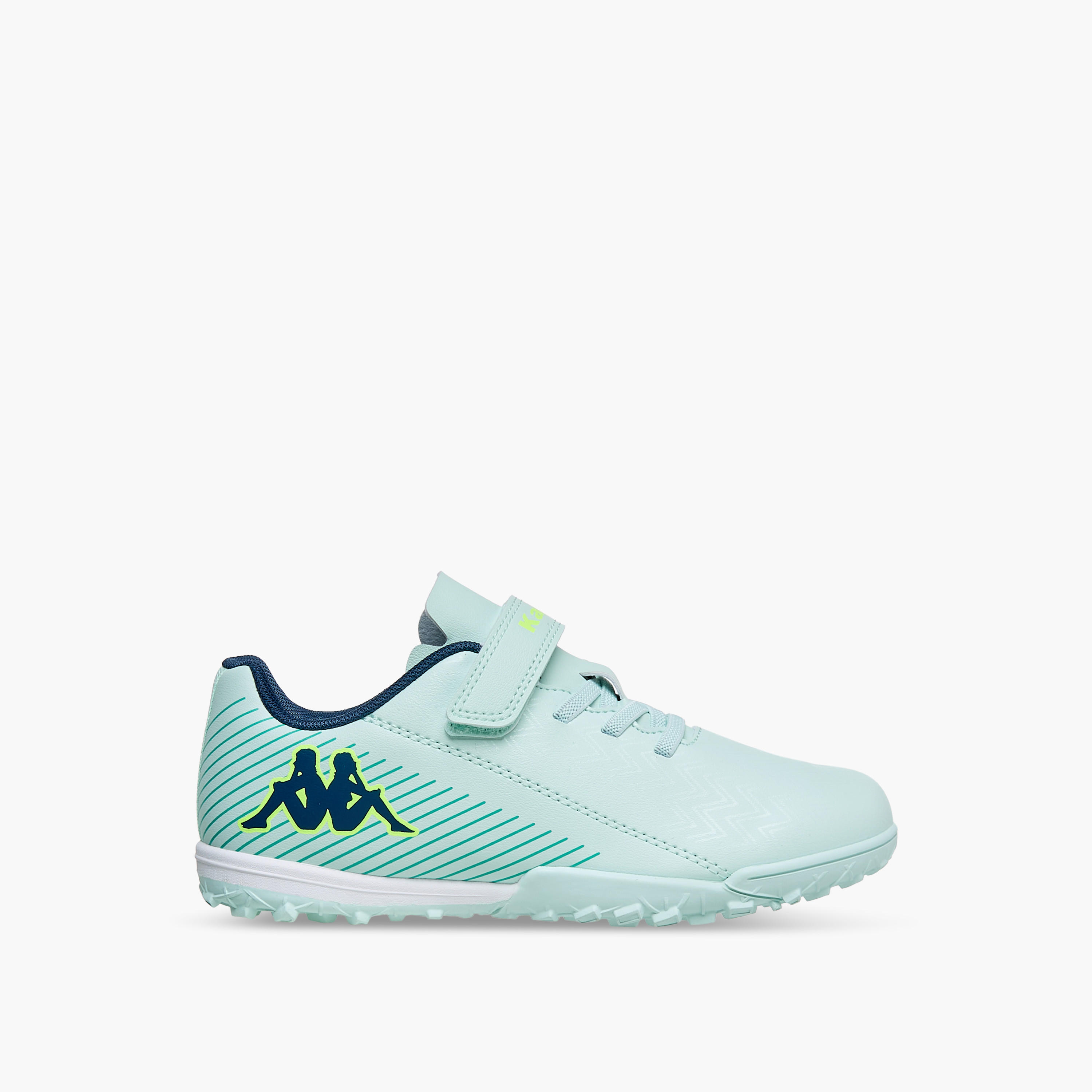 Kappa Girls Hook & Loop Football Turf Shoes-sports-girls-shoes-image-3