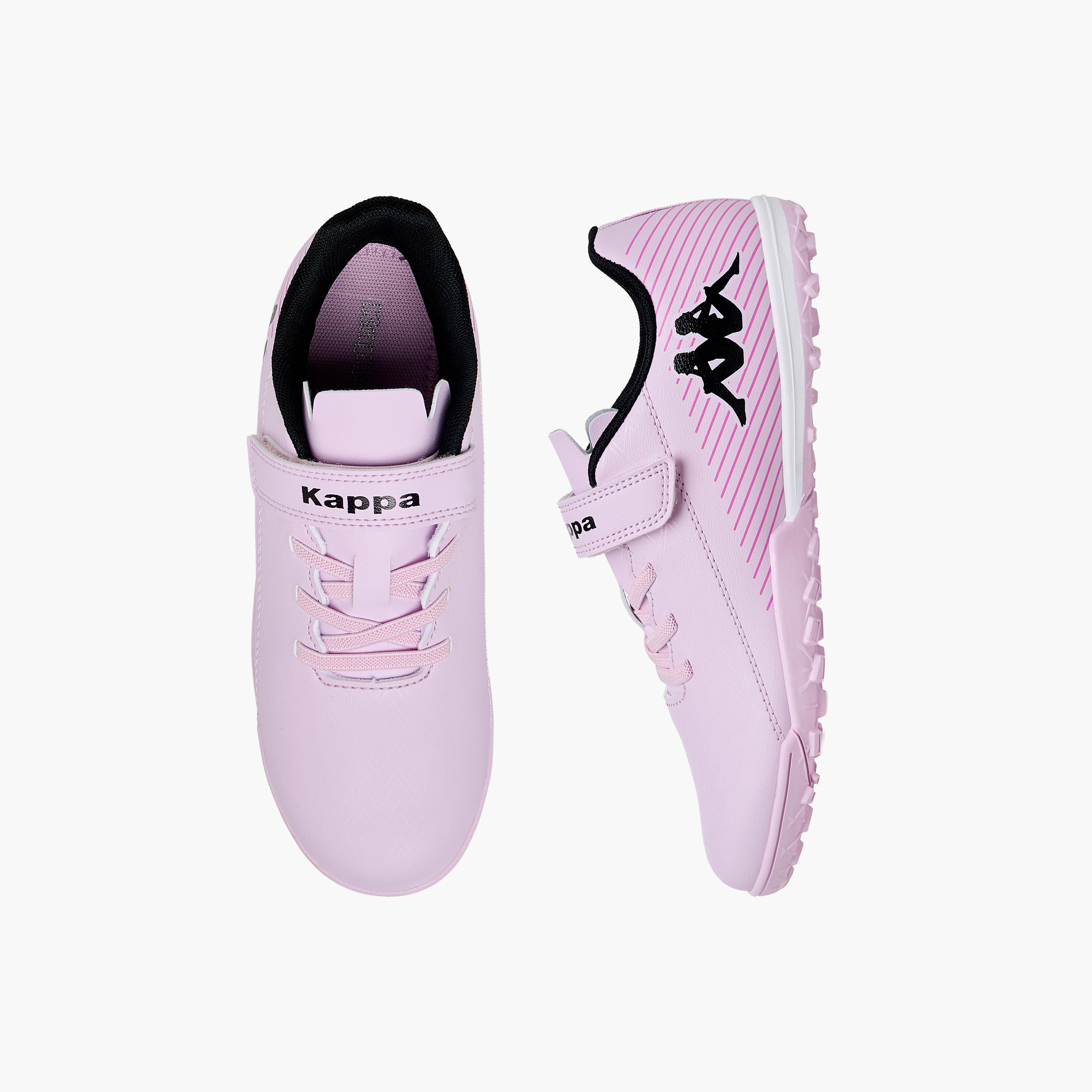 Kappa Girls Hook & Loop Football Turf Shoes-sports-girls-shoes-image-1