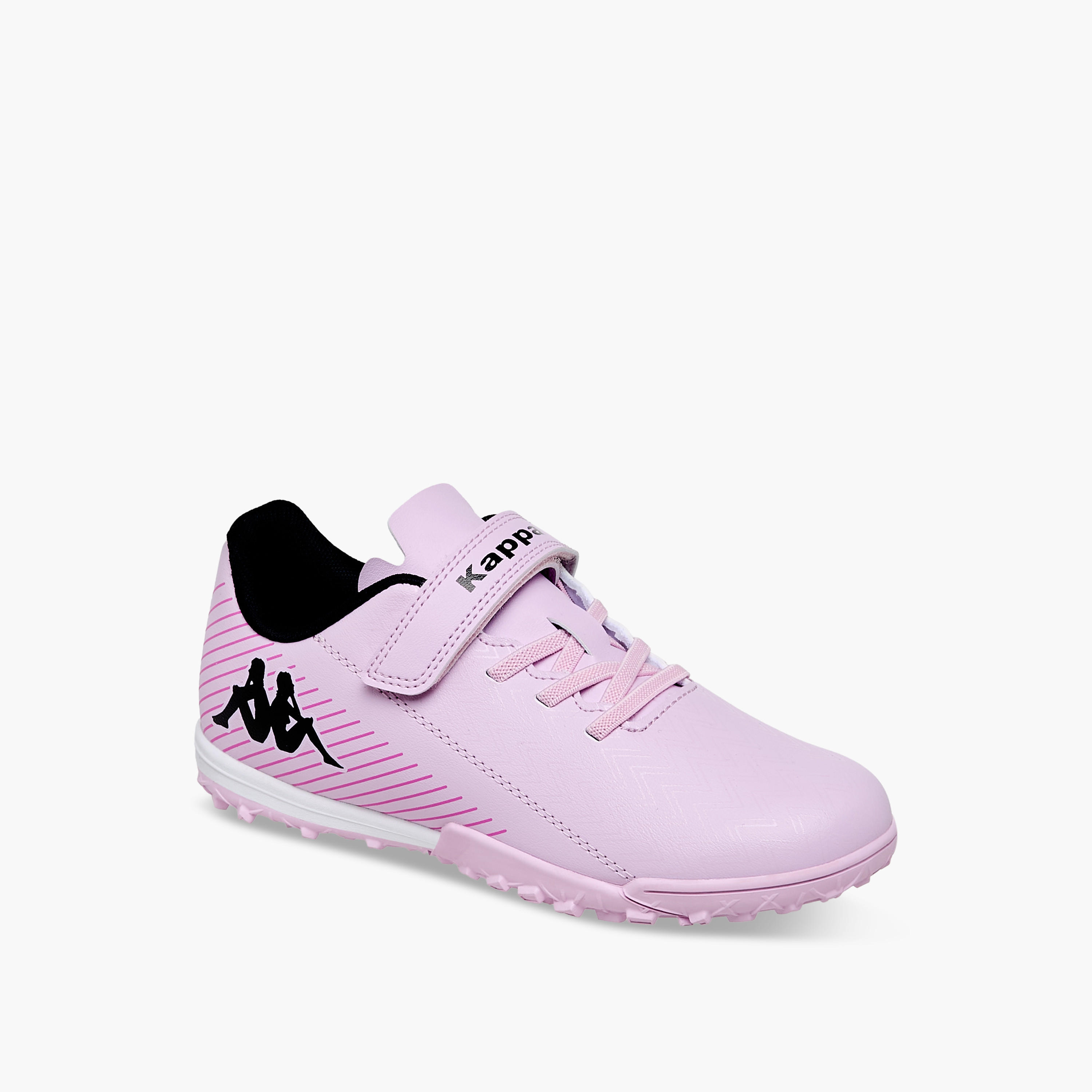 Kappa Girls Hook & Loop Football Turf Shoes-sports-girls-shoes-image-2
