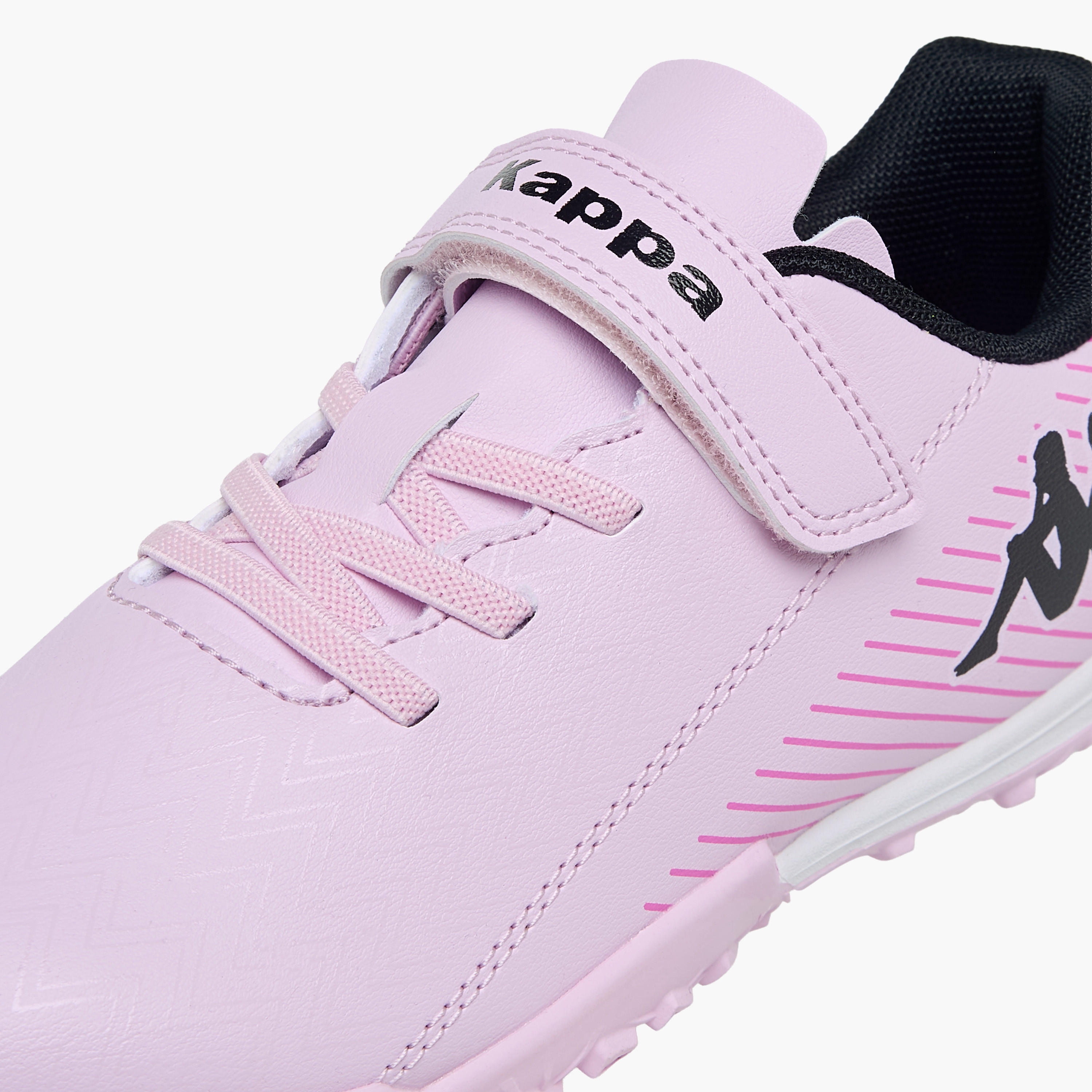 Kappa Girls Hook & Loop Football Turf Shoes-sports-girls-shoes-image-4