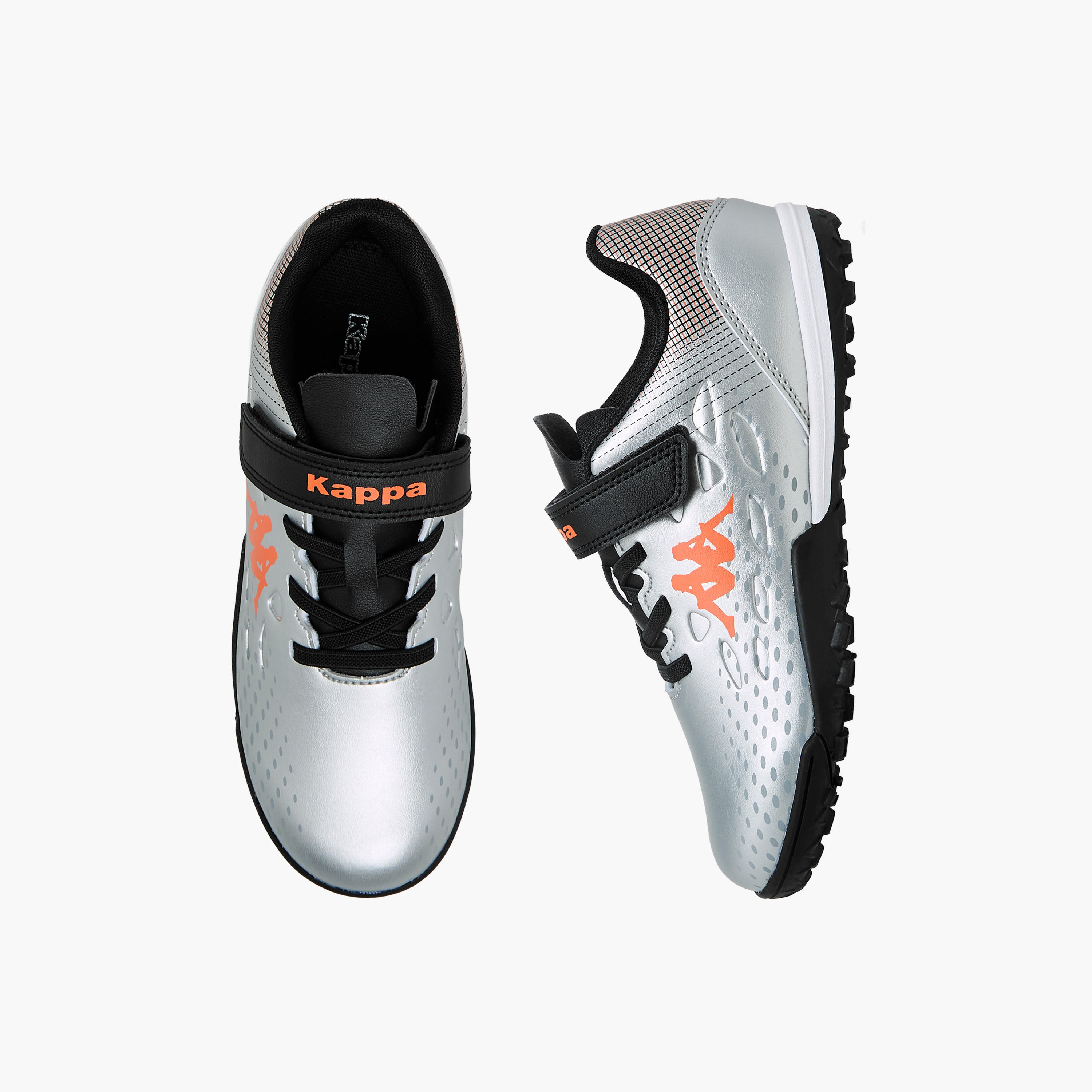 Kappa Boys Hook and Loop Football Turf Shoes-sports-boys-shoes-image-1
