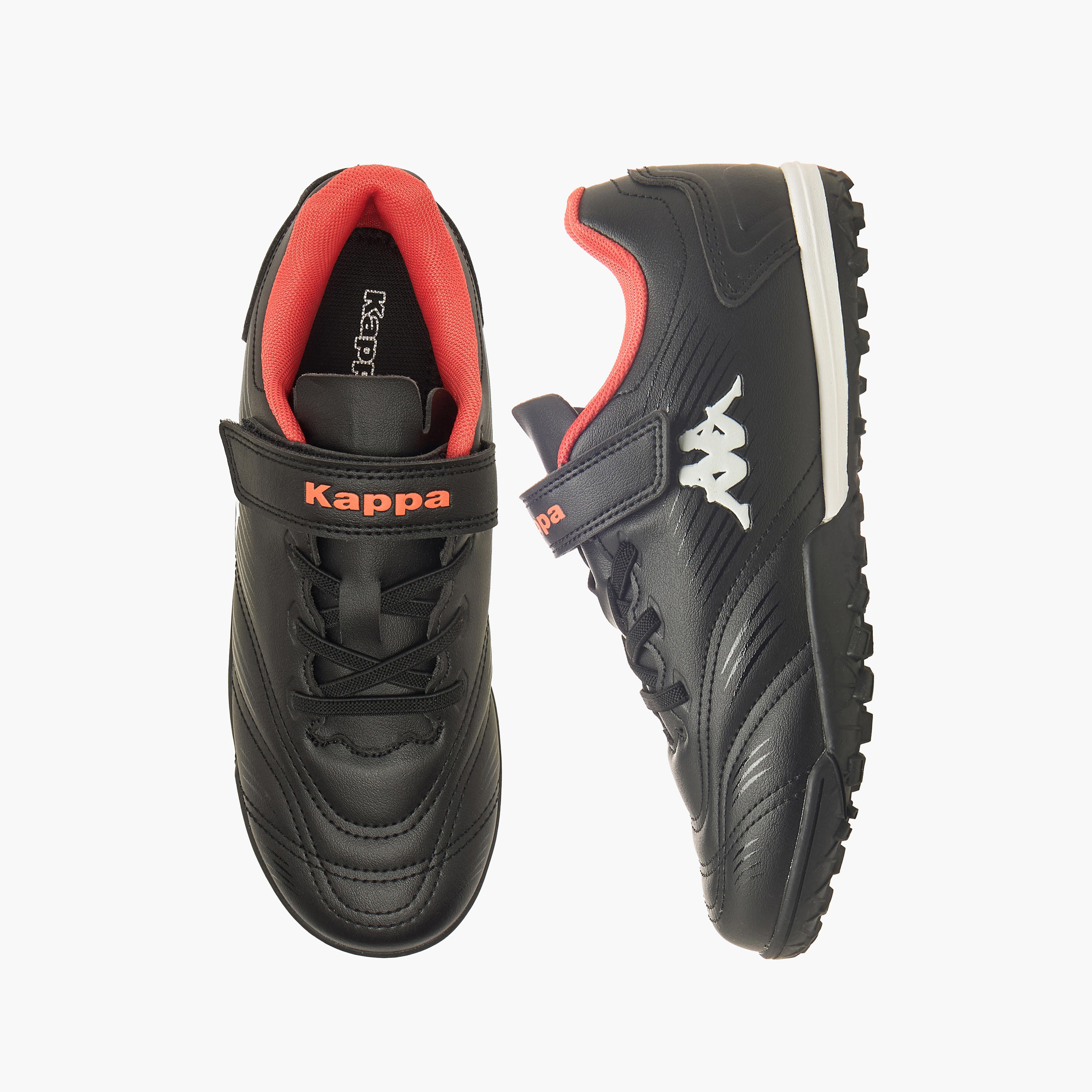 حذاء كرة قدم للعشب الصناعي بشريط إغلاق لاصق للأولاد من كابا-sports-boys-shoes-image-1