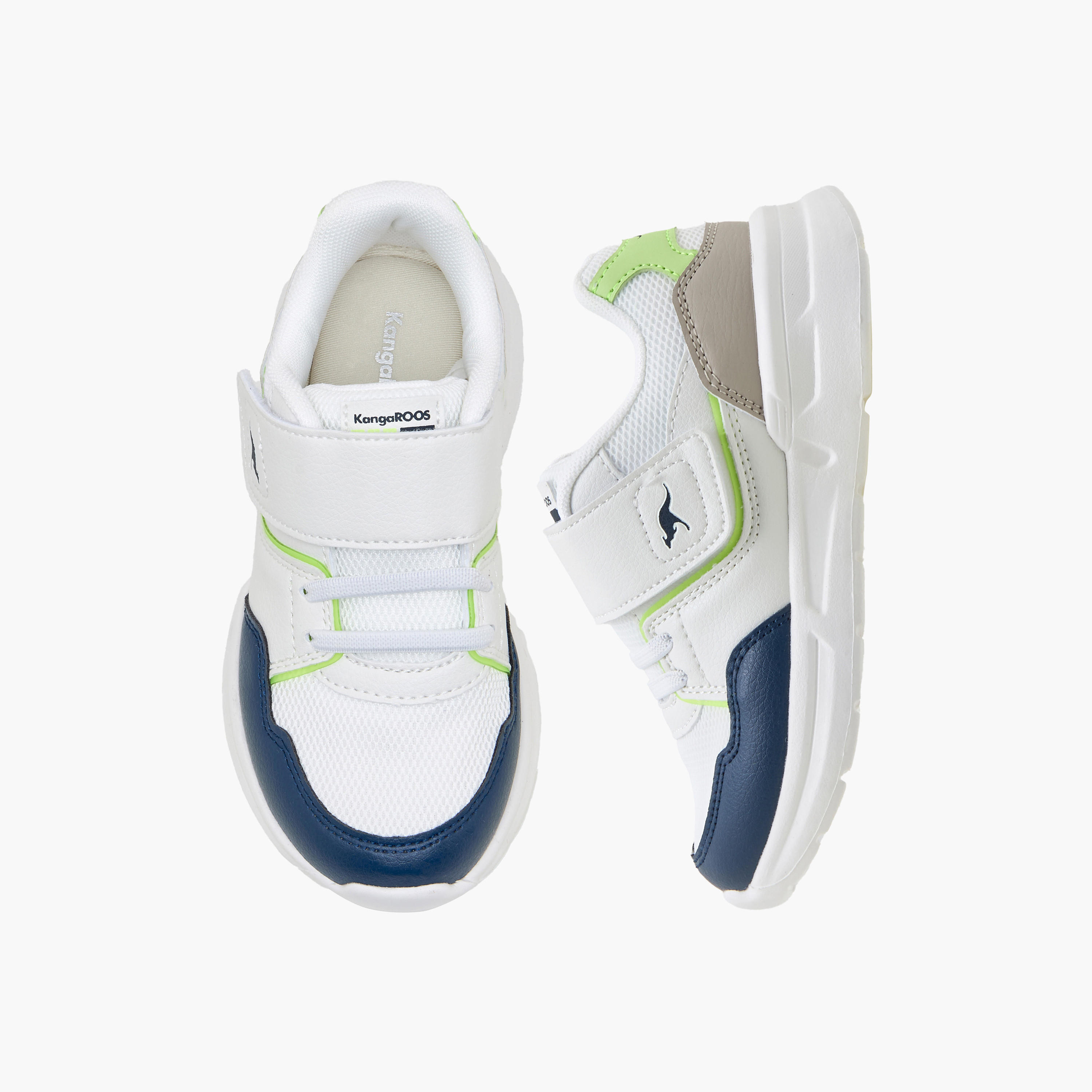 KangaROOS Boys Hook & Loop Sports Shoes-boys-shoes-sports-image-1