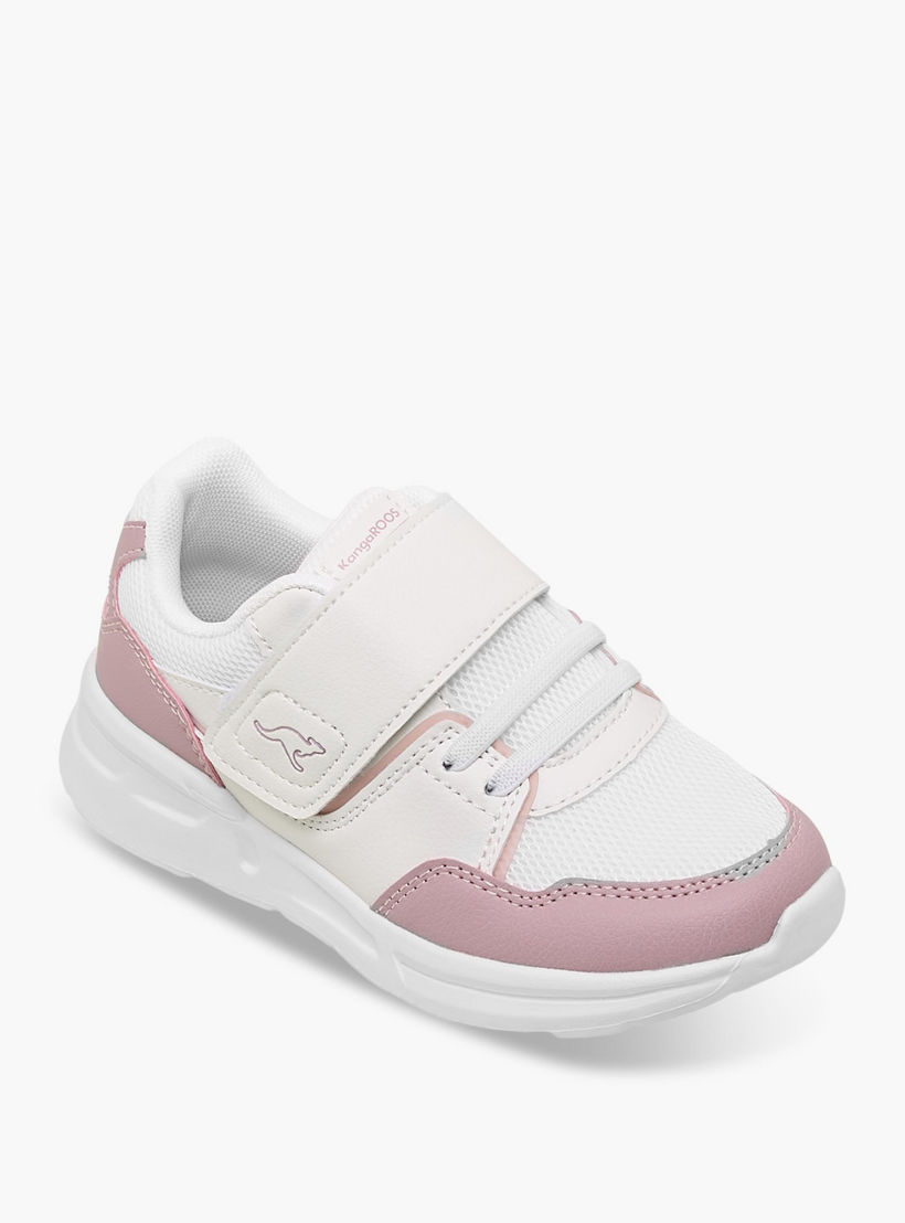 حذاء رياضي بشريط إغلاق لاصق للبنات من كانجاروز-girls-shoes-sports-image-2