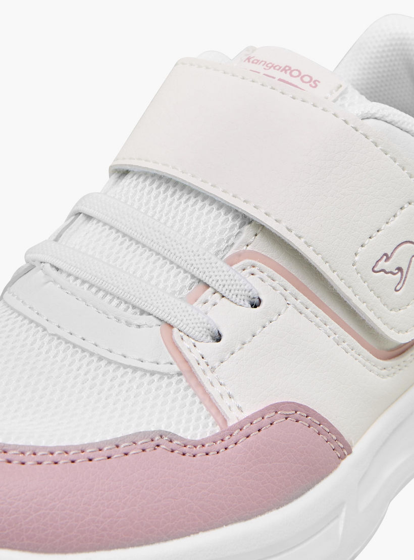حذاء رياضي بشريط إغلاق لاصق للبنات من كانجاروز-girls-shoes-sports-image-4