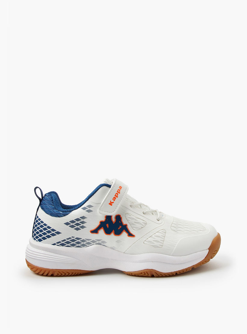 Kappa Boys' Hook and Look Closure Badminton Shoes-boys-shoes-sports-image-2