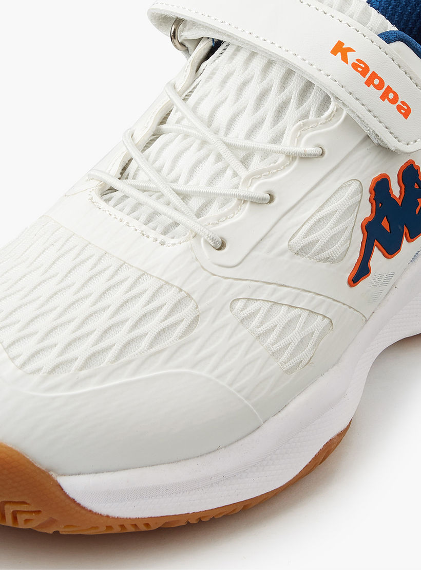 Kappa Boys' Hook and Look Closure Badminton Shoes-boys-shoes-sports-image-4