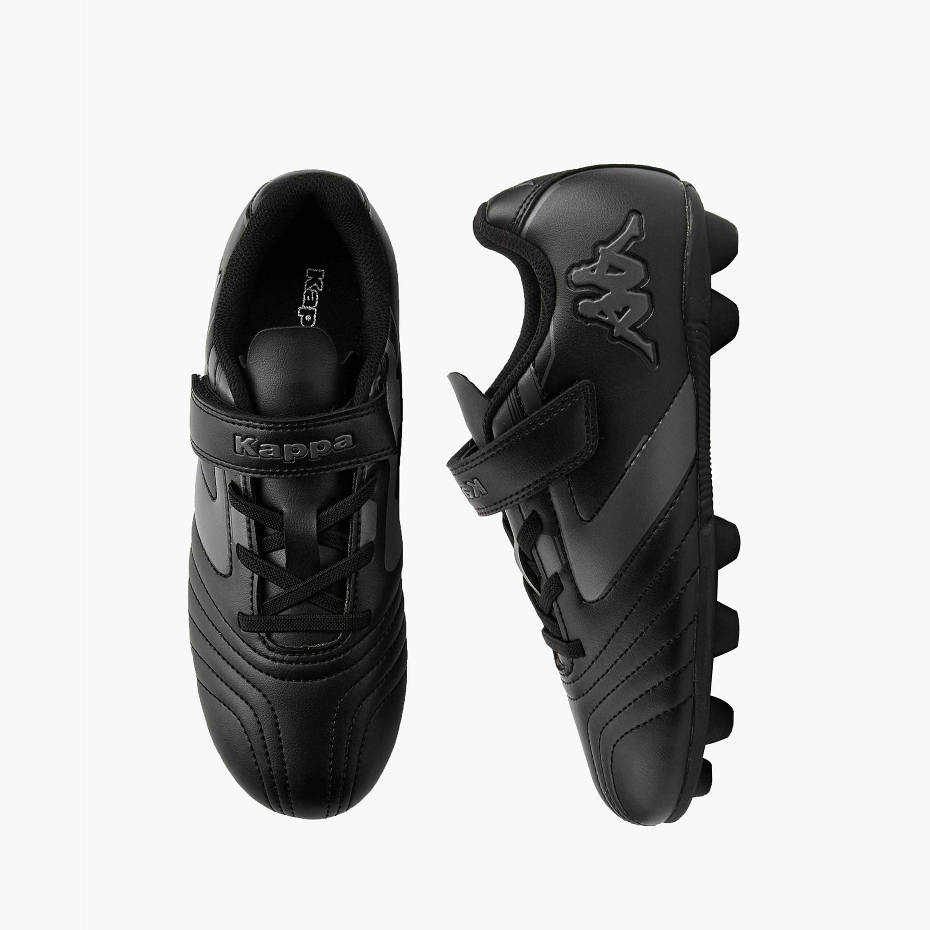 Kappa Kids Hook and Loop Football Firm Ground Shoes-sports-gear-football-shoes-firmground-image-1