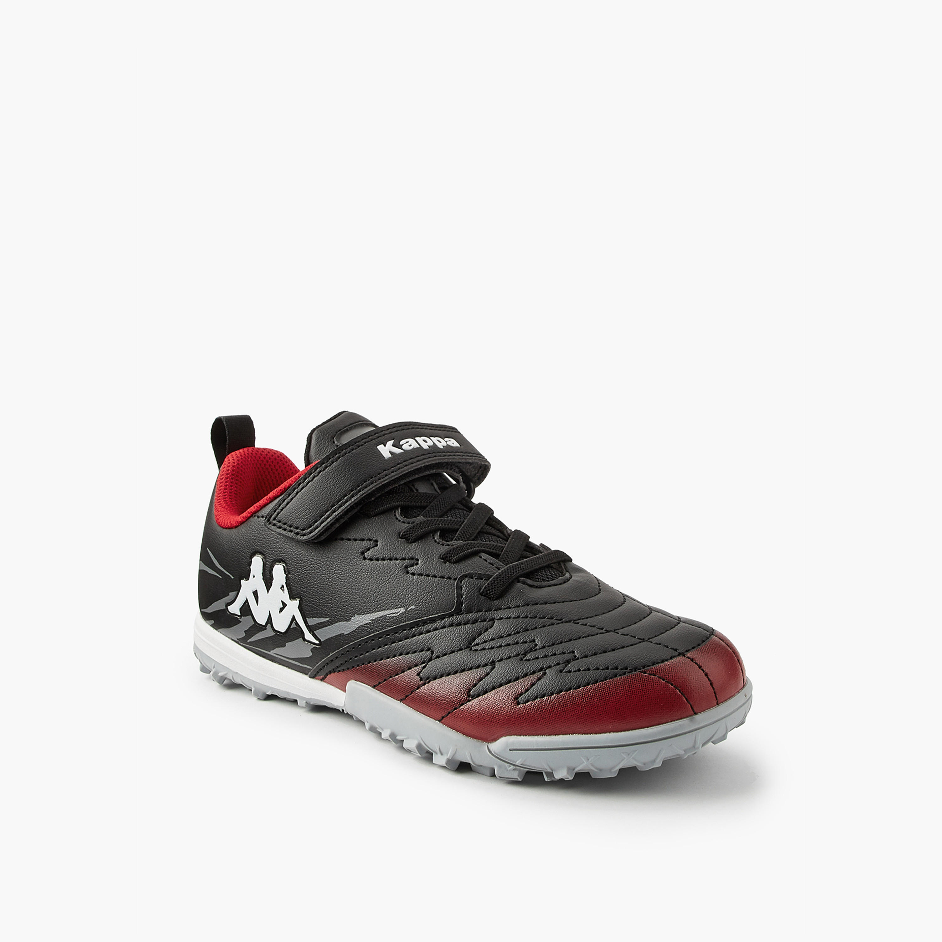 Kappa Kids Hook and Loop Football Turf Shoes with Pull Tab-sports-boys-shoes-image-3