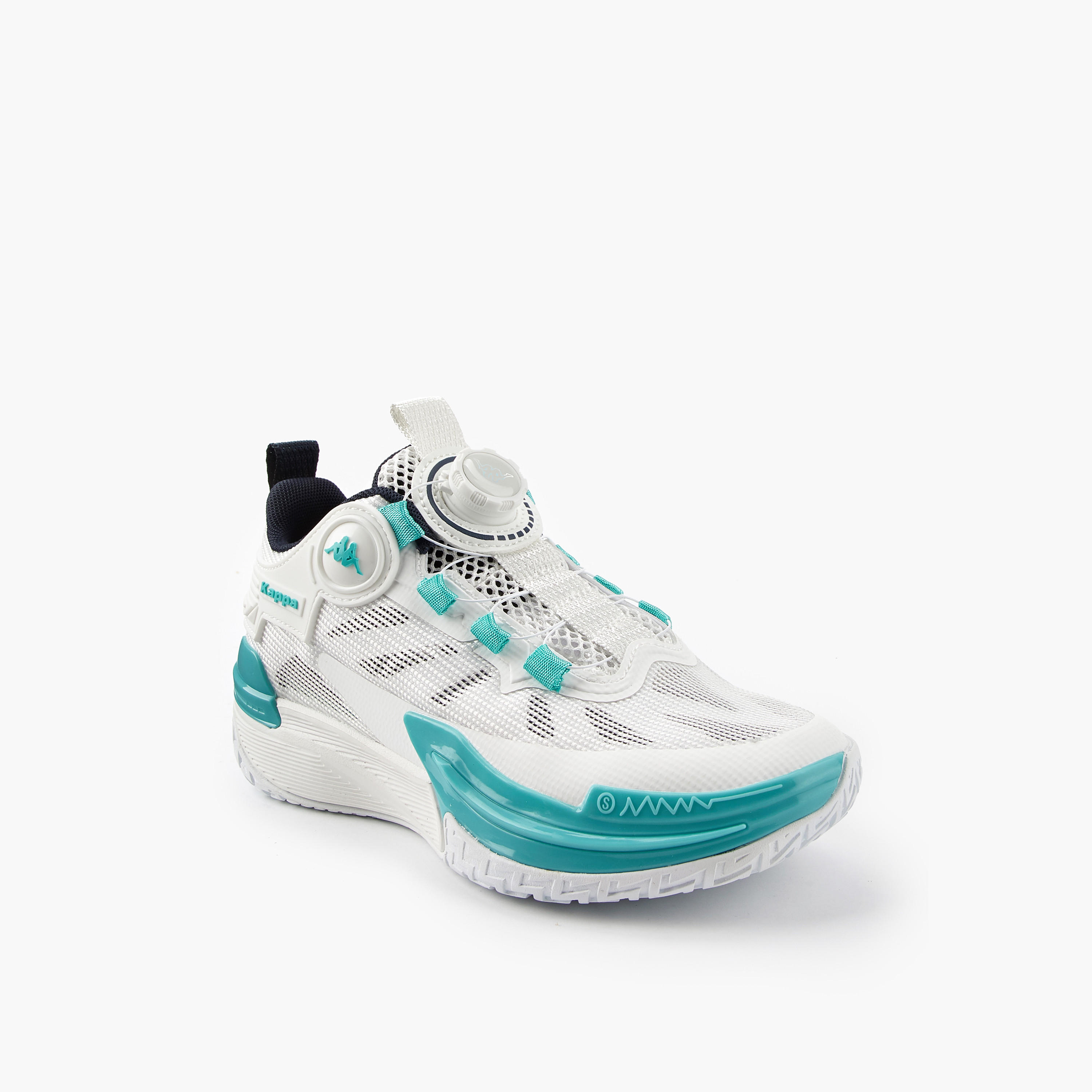 Kappa Girls Hook & Loop Basketball Shoes-sports-gear-basketball-image-2