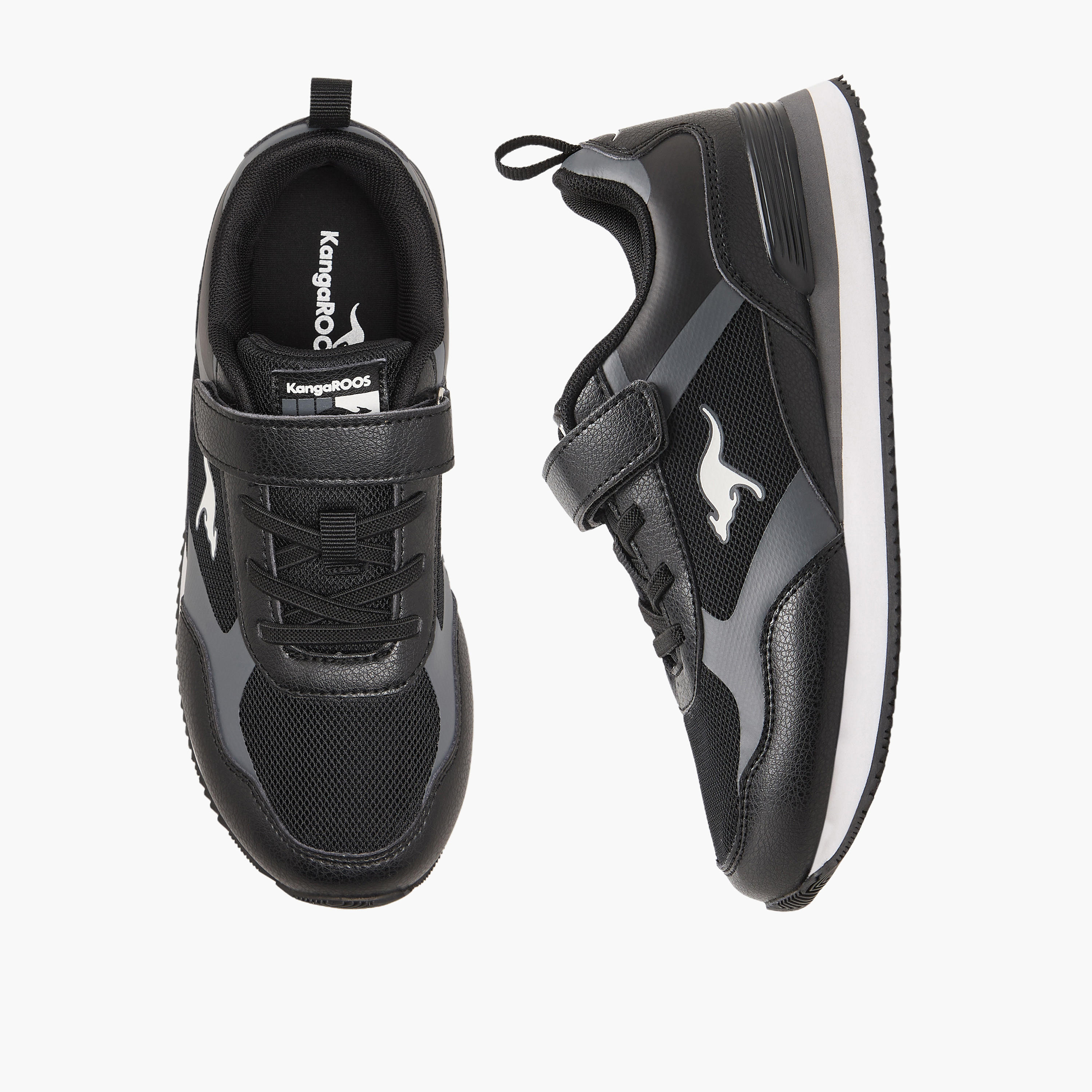 حذاء رياضي للفتيات بشريط لاصق من كانجاروز-girls-shoes-sneakers-image-1