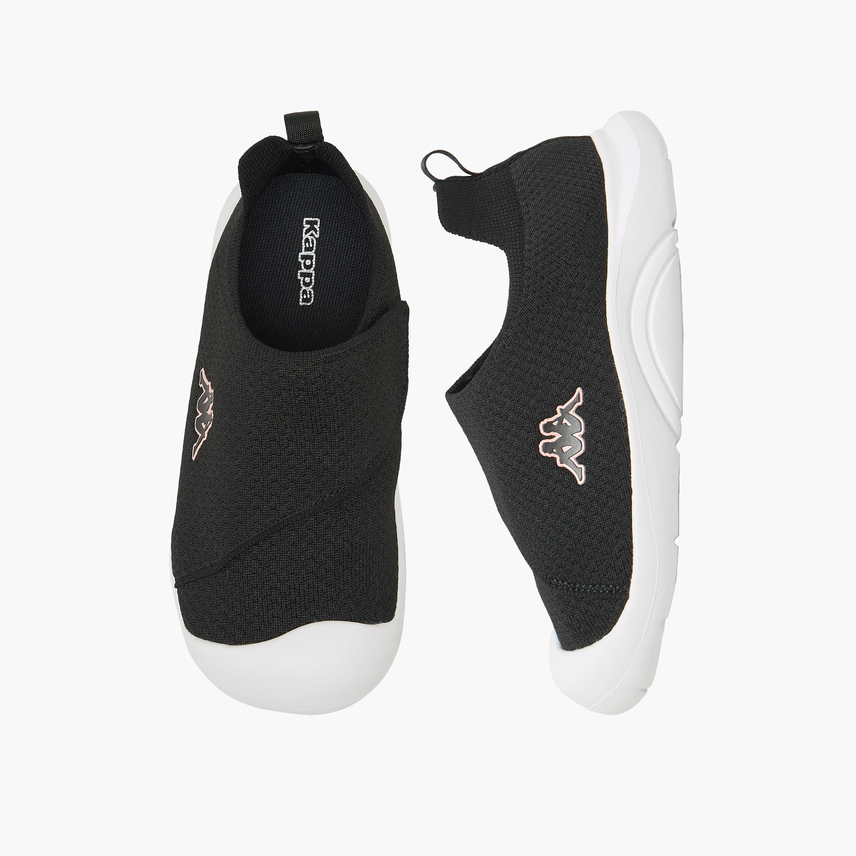 Kappa Girls Logo Print Slip-On Sports Shoes-girls-shoes-sports-image-1