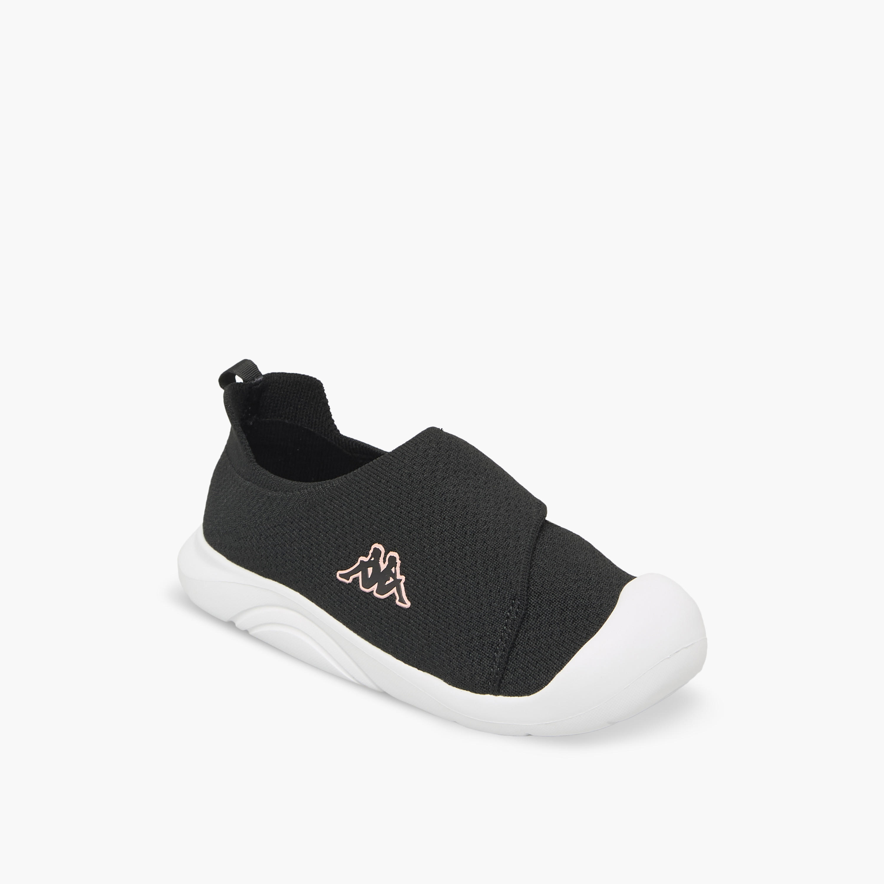 Kappa Girls Logo Print Slip-On Sports Shoes-girls-shoes-sports-image-2