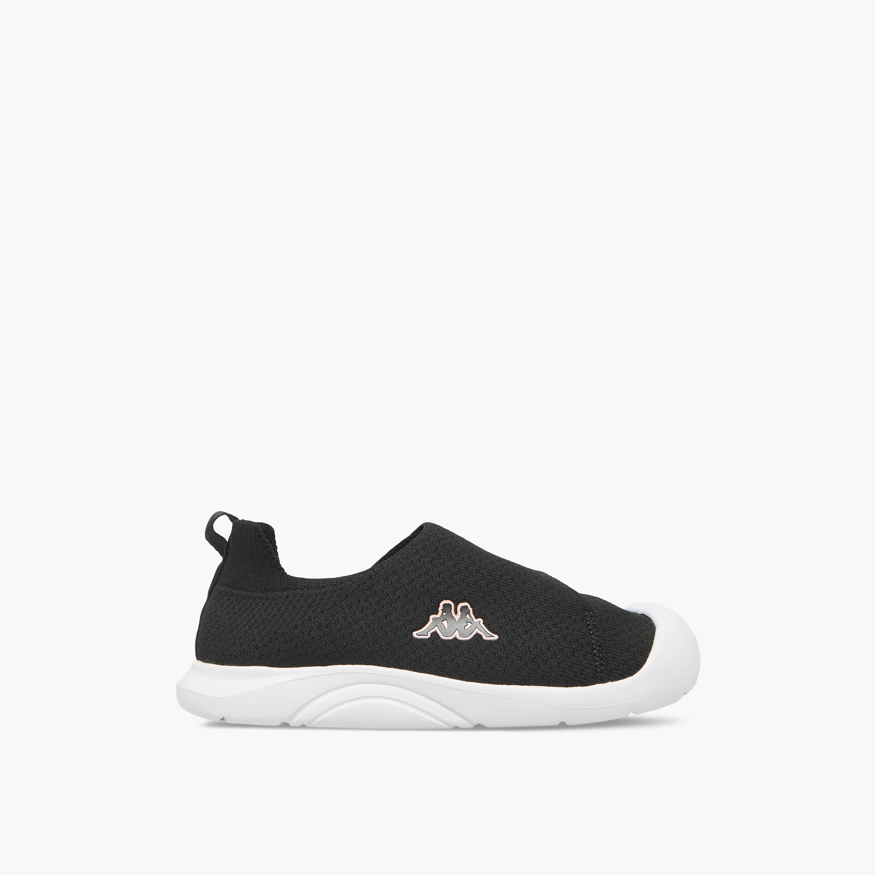 Kappa Girls Logo Print Slip-On Sports Shoes-girls-shoes-sports-image-3